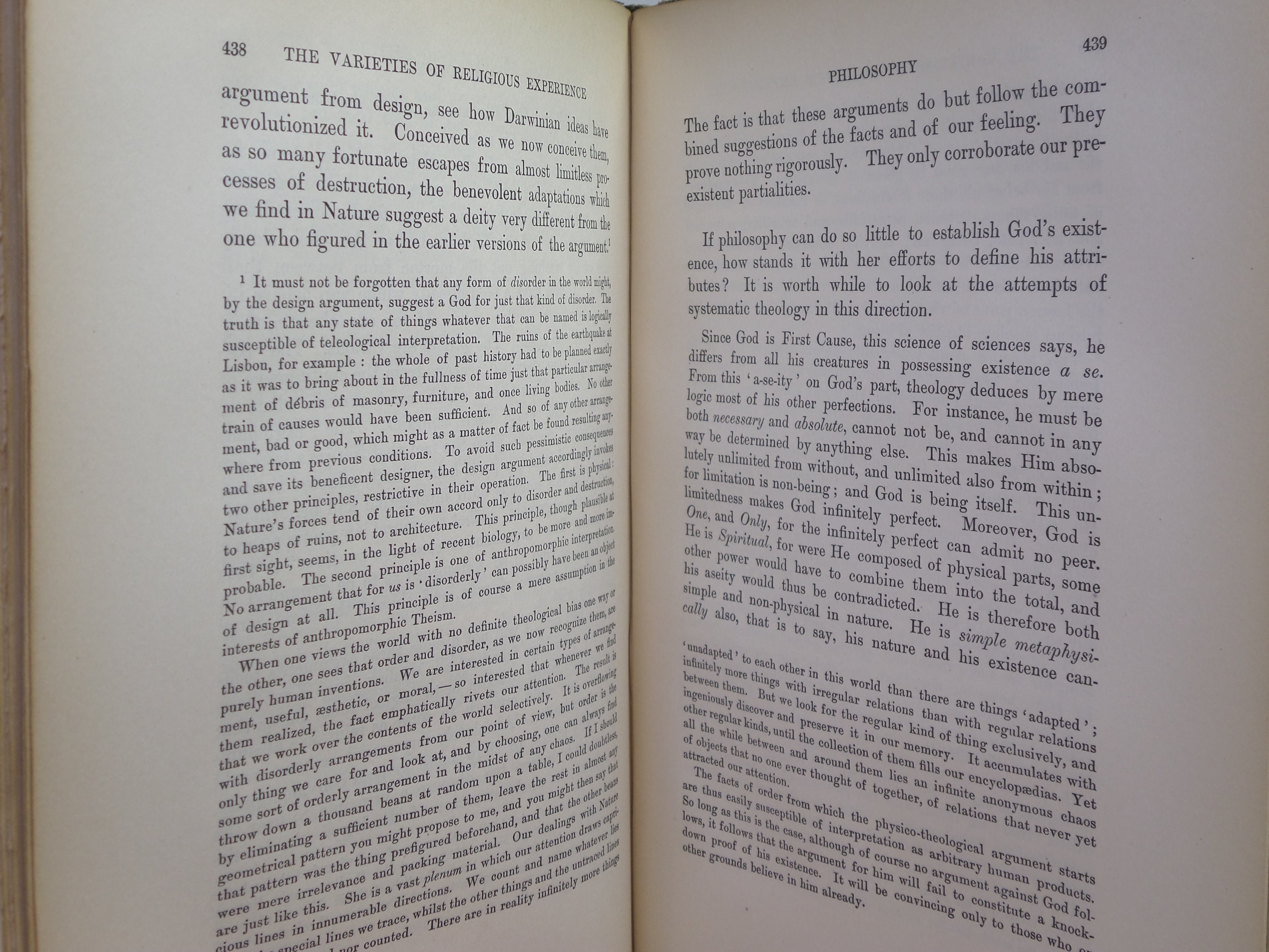 THE VARIETIES OF RELIGIOUS EXPERIENCE BY WILLIAM JAMES 1902 FIRST EDITION