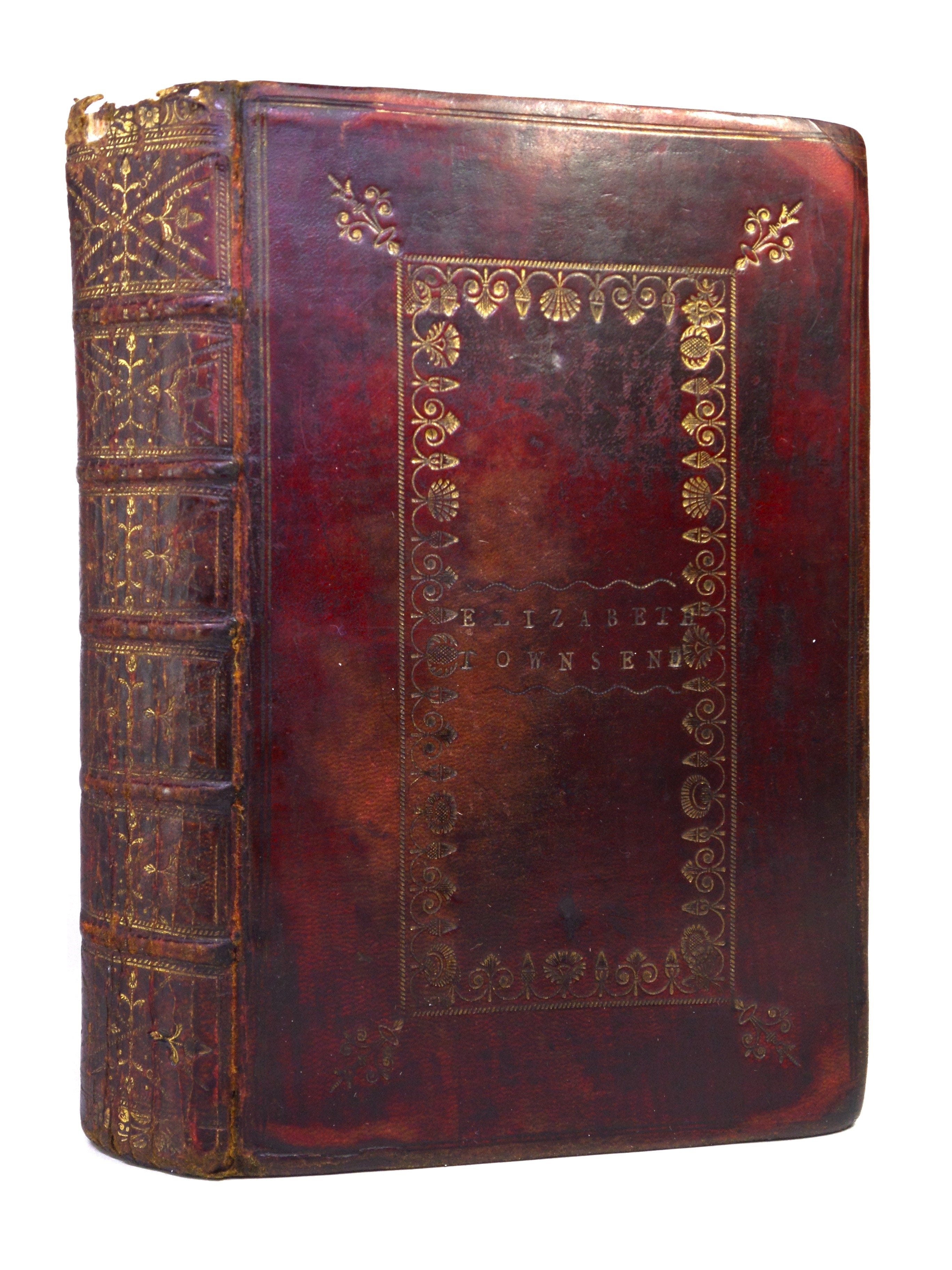 THE BOOK OF COMMON PRAYER & THE WHOLE BOOK OF PSALMS 1726-27 LEATHER BINDING