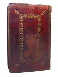 THE BOOK OF COMMON PRAYER & THE WHOLE BOOK OF PSALMS 1726-27 LEATHER BINDING