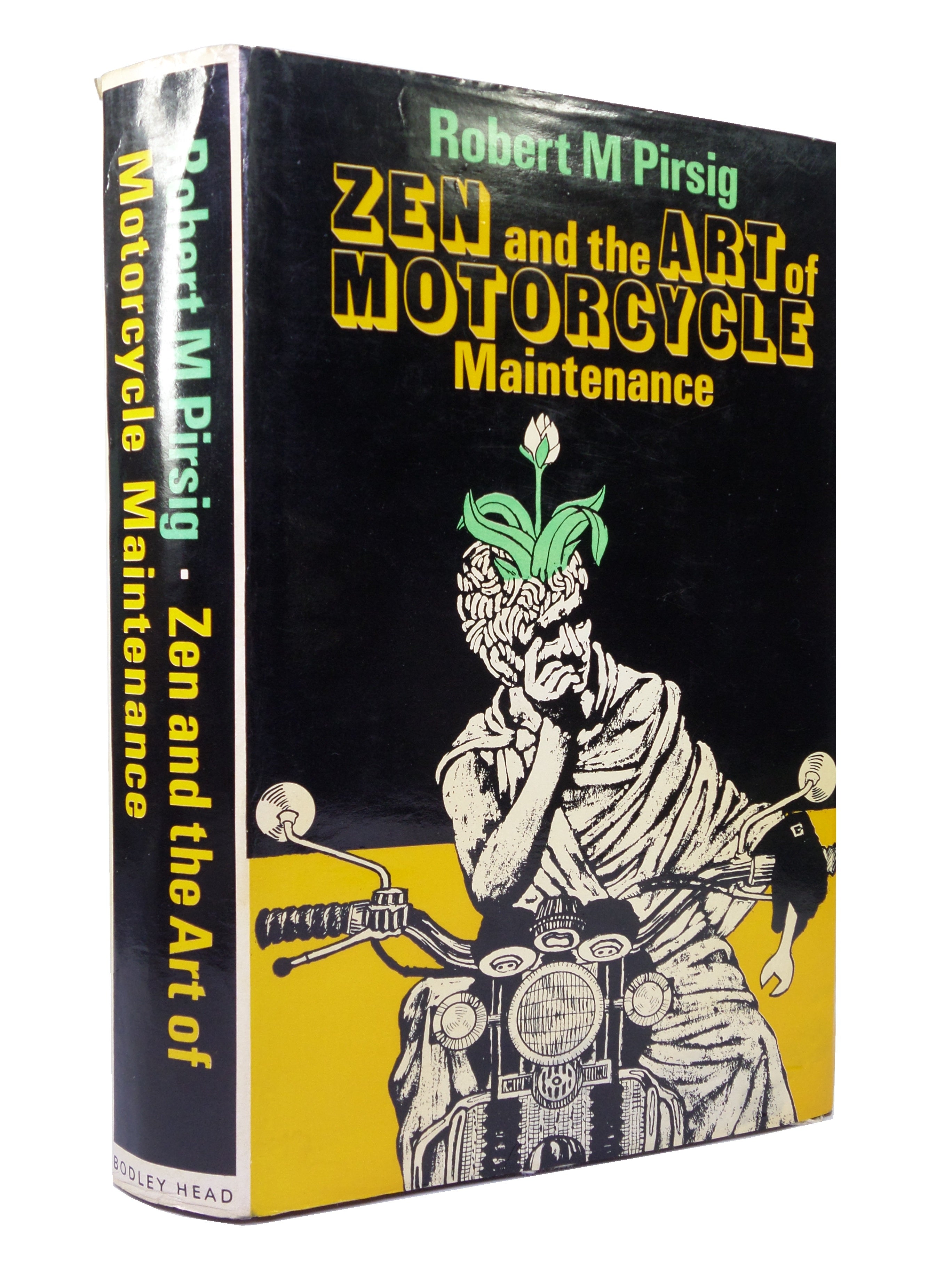 ZEN AND THE ART OF MOTORCYCLE MAINTENANCE BY ROBERT M. PIRSIG 1975 HARDCOVER