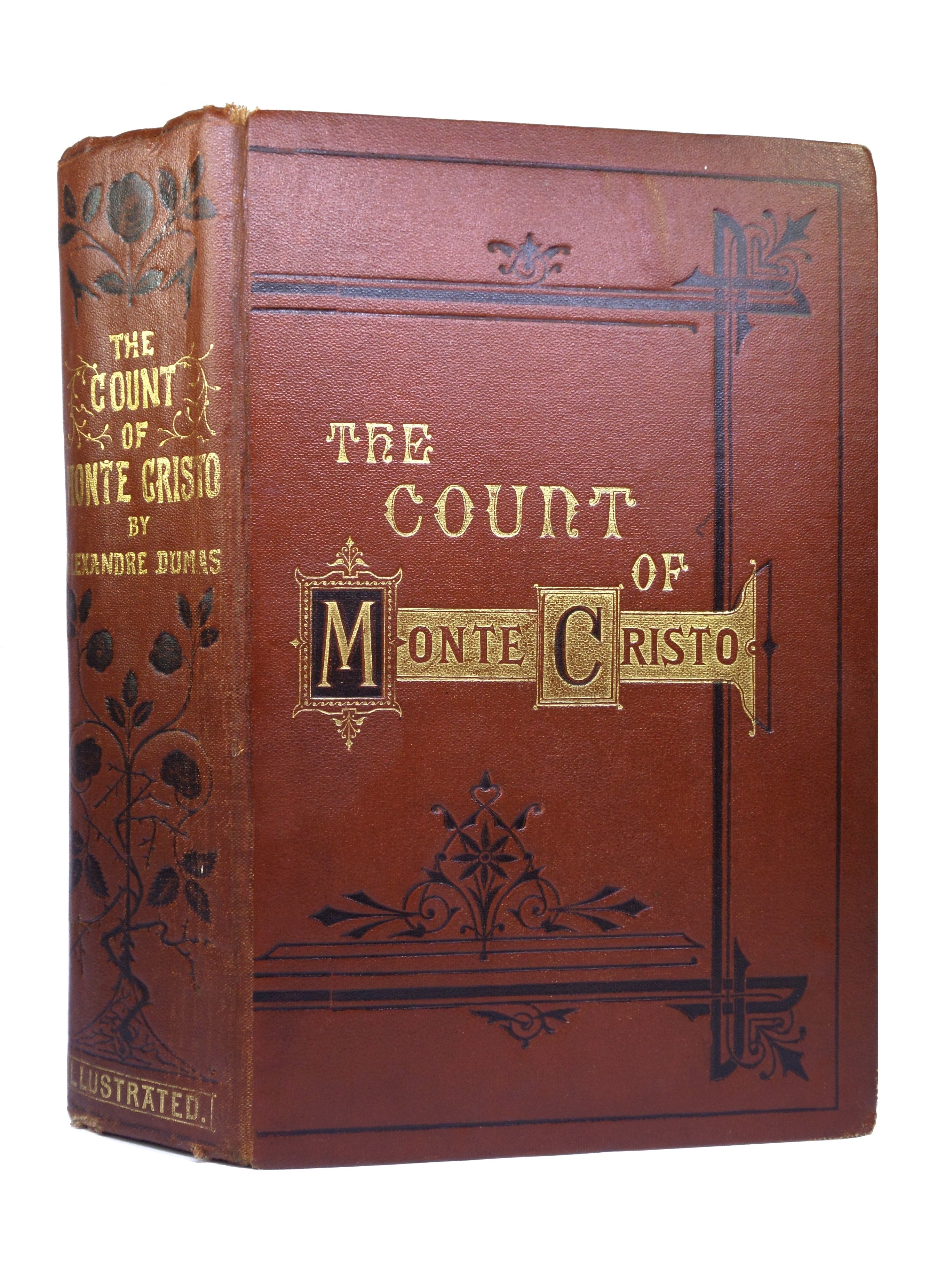 THE COUNT OF MONTE-CRISTO BY ALEXANDRE DUMAS 1871 ILLUSTRATED