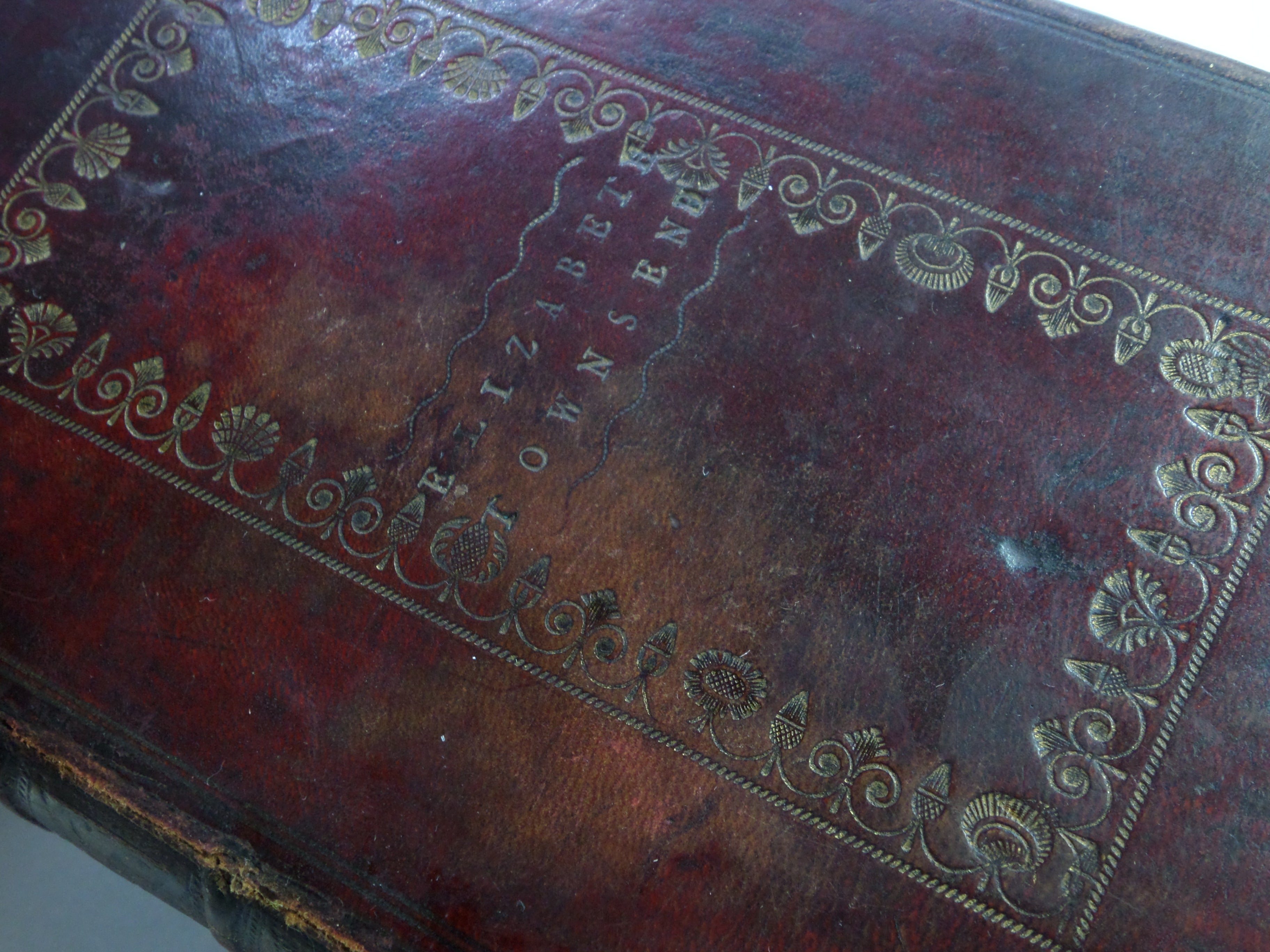 THE BOOK OF COMMON PRAYER & THE WHOLE BOOK OF PSALMS 1726-27 LEATHER BINDING