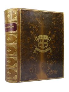 THE COMPLETE WORKS OF WILLIAM SHAKESPEARE 1913 TREE CALF BINDING