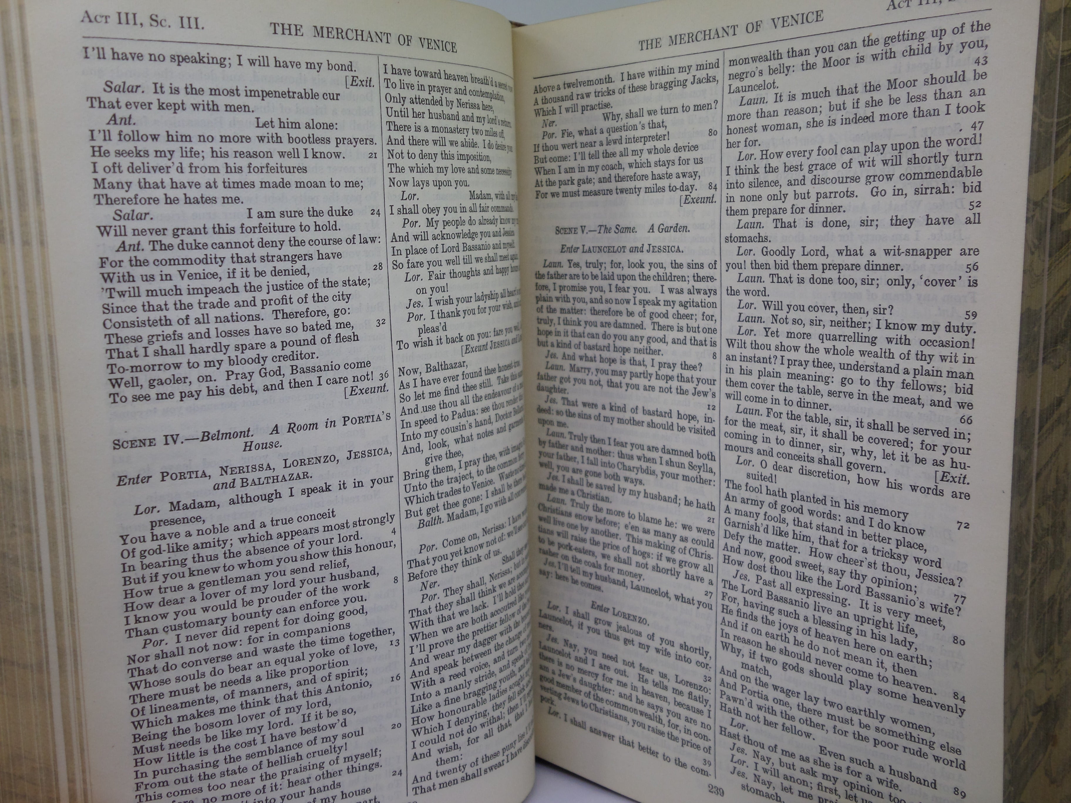 THE COMPLETE WORKS OF WILLIAM SHAKESPEARE 1913 TREE CALF BINDING