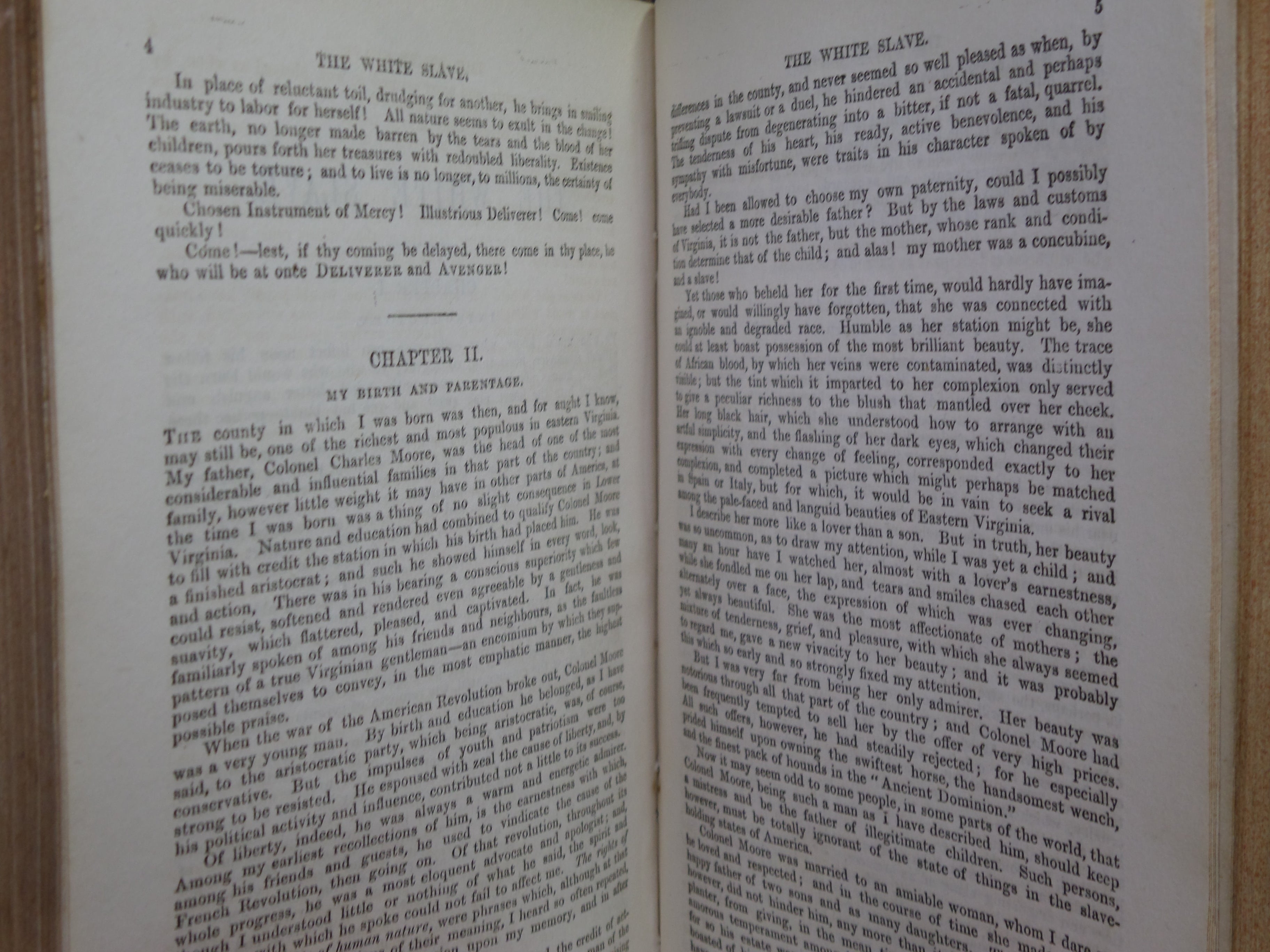 UNCLE TOM'S CABIN BY HARRIET BEECHER STOWE 1852 + THE WHITE SLAVE BY R. HILDRETH