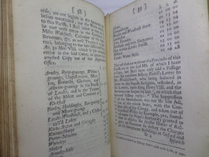 VICARIA LEODIENSIS: OR THE HISTORY OF THE CHURCH OF LEEDES IN YORKSHIRE 1724