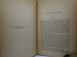 JANE EYRE BY CHARLOTTE BRONTE CA. 1900