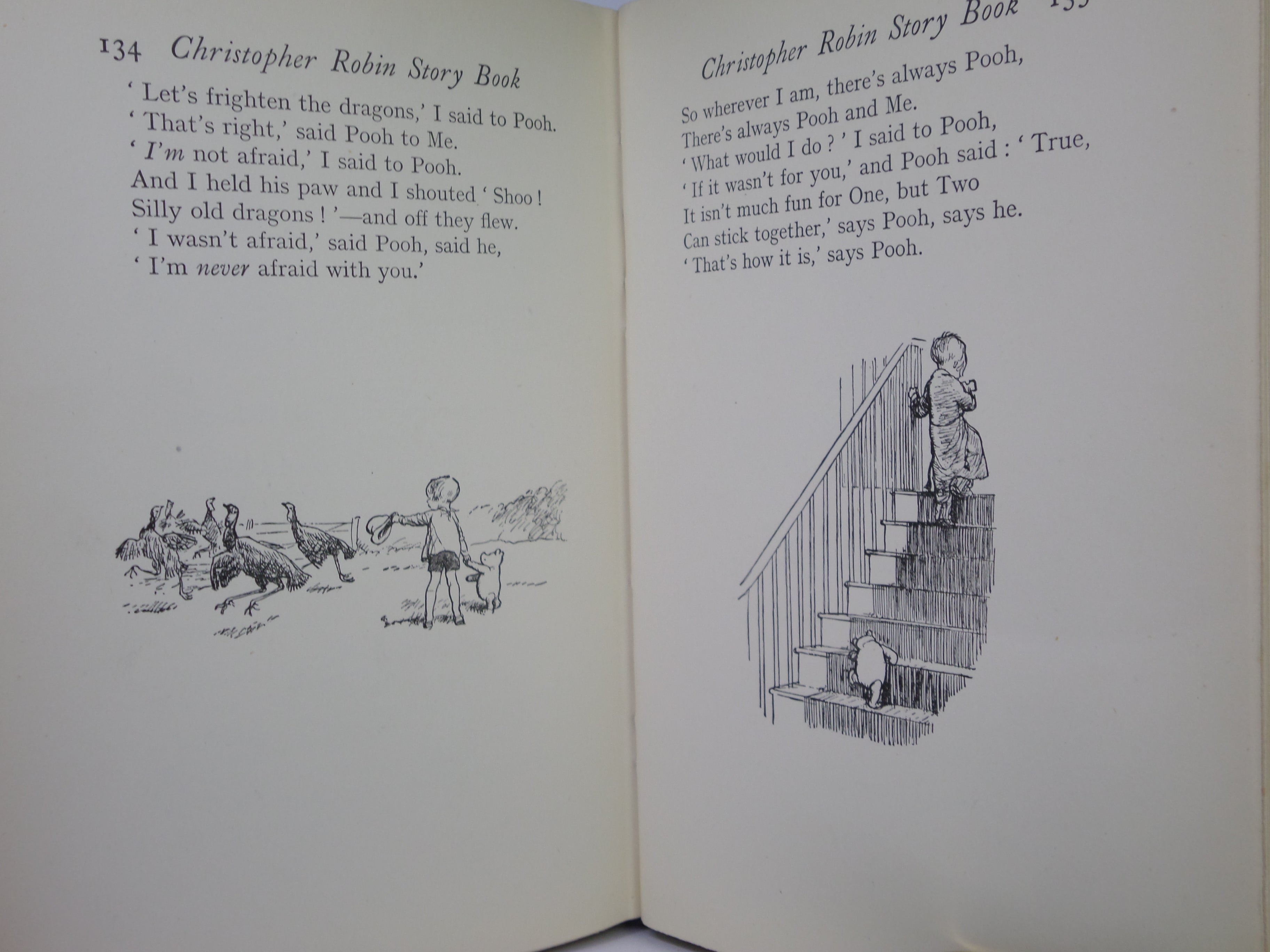 THE CHRISTOPHER ROBIN STORY BOOK BY A.A. MILNE 1929 FIRST EDITION