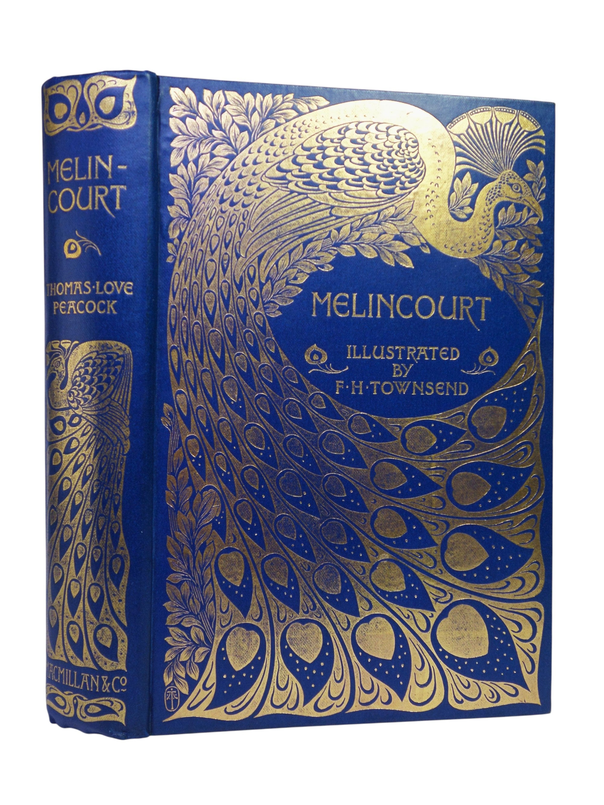 MELINCOURT OR SIR ORAN HAUT-TON BY THOMAS LOVE PEACOCK 1896 F.H. TOWNSEND ILLS.