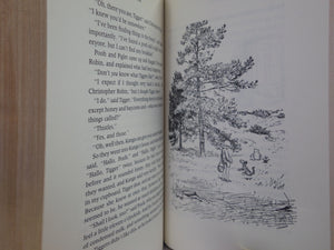 THE POOH BOOKS BY A. A. MILNE, FINELY BOUND BY BAYNTUN-RIVIERE