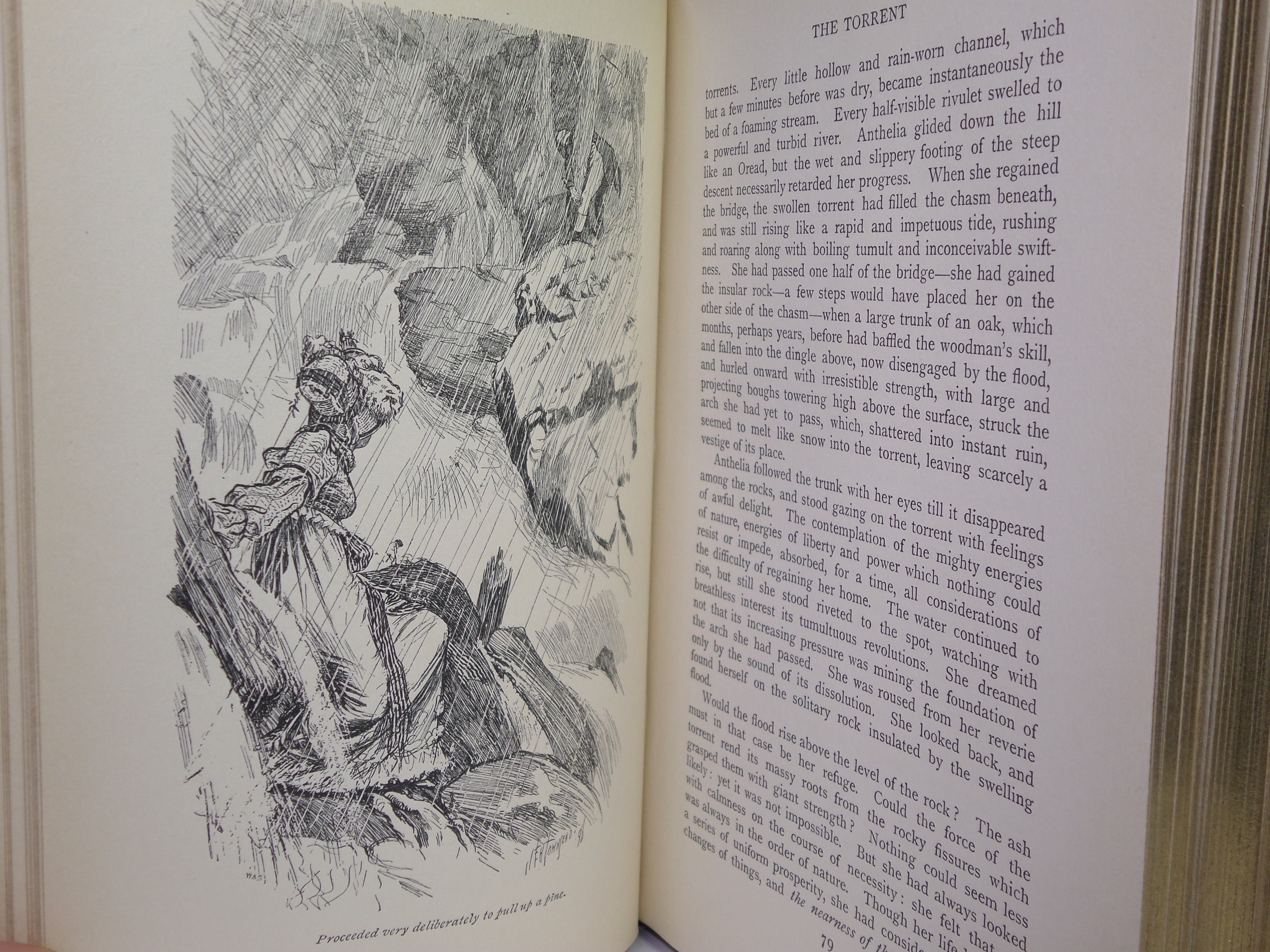 MELINCOURT OR SIR ORAN HAUT-TON BY THOMAS LOVE PEACOCK 1896 F.H. TOWNSEND ILLS.