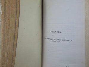 APOLOGIA PRO VITA SUA: BEING A REPLY TO A PAMPHLET... BY JOHN HENRY NEWMAN 1864