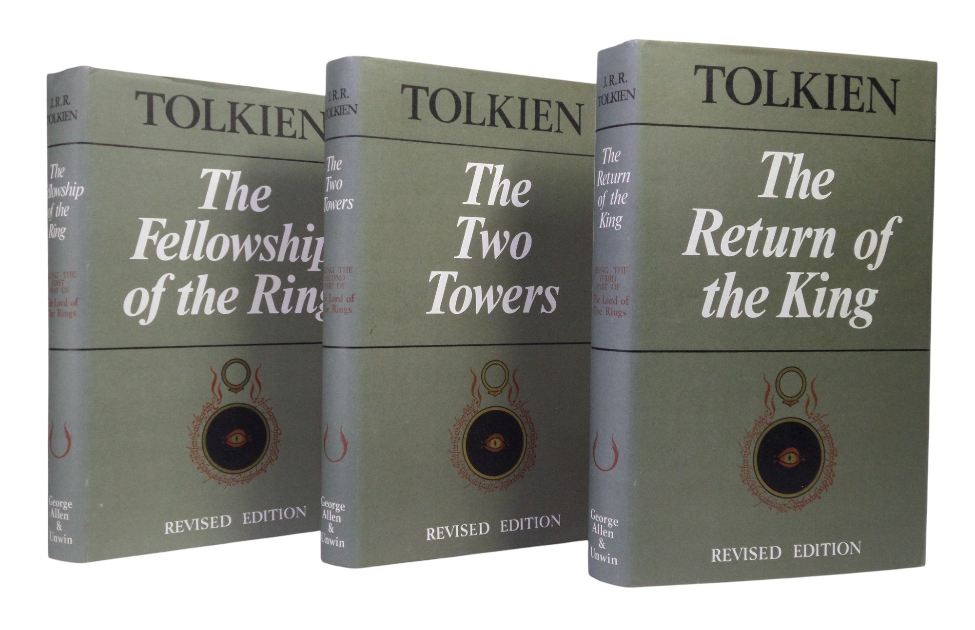 THE LORD OF THE RINGS TRILOGY BY J.R.R. TOLKIEN 1968 FINE SECOND EDITION SET