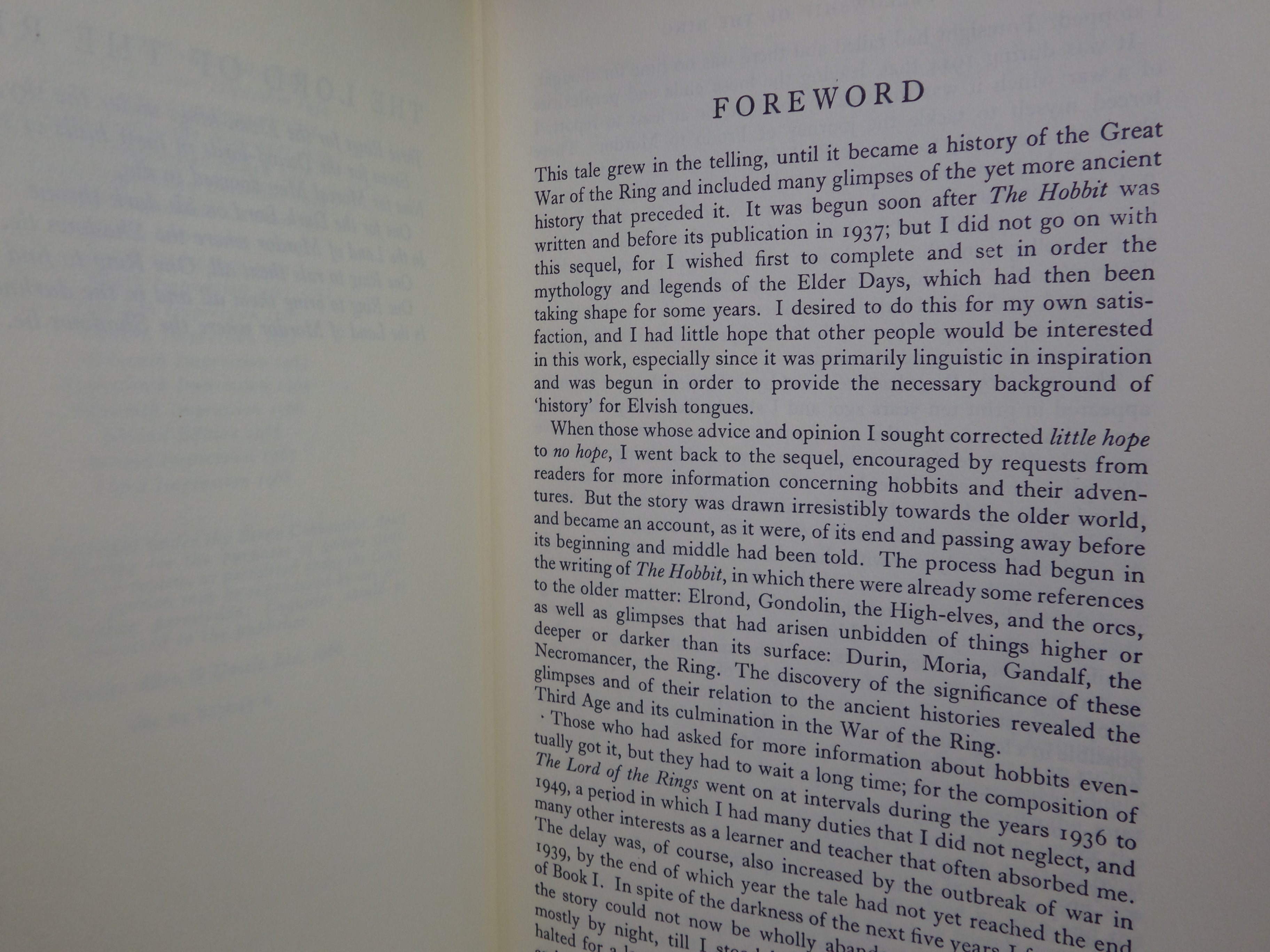 THE LORD OF THE RINGS TRILOGY BY J.R.R. TOLKIEN 1968 FINE SECOND EDITION SET