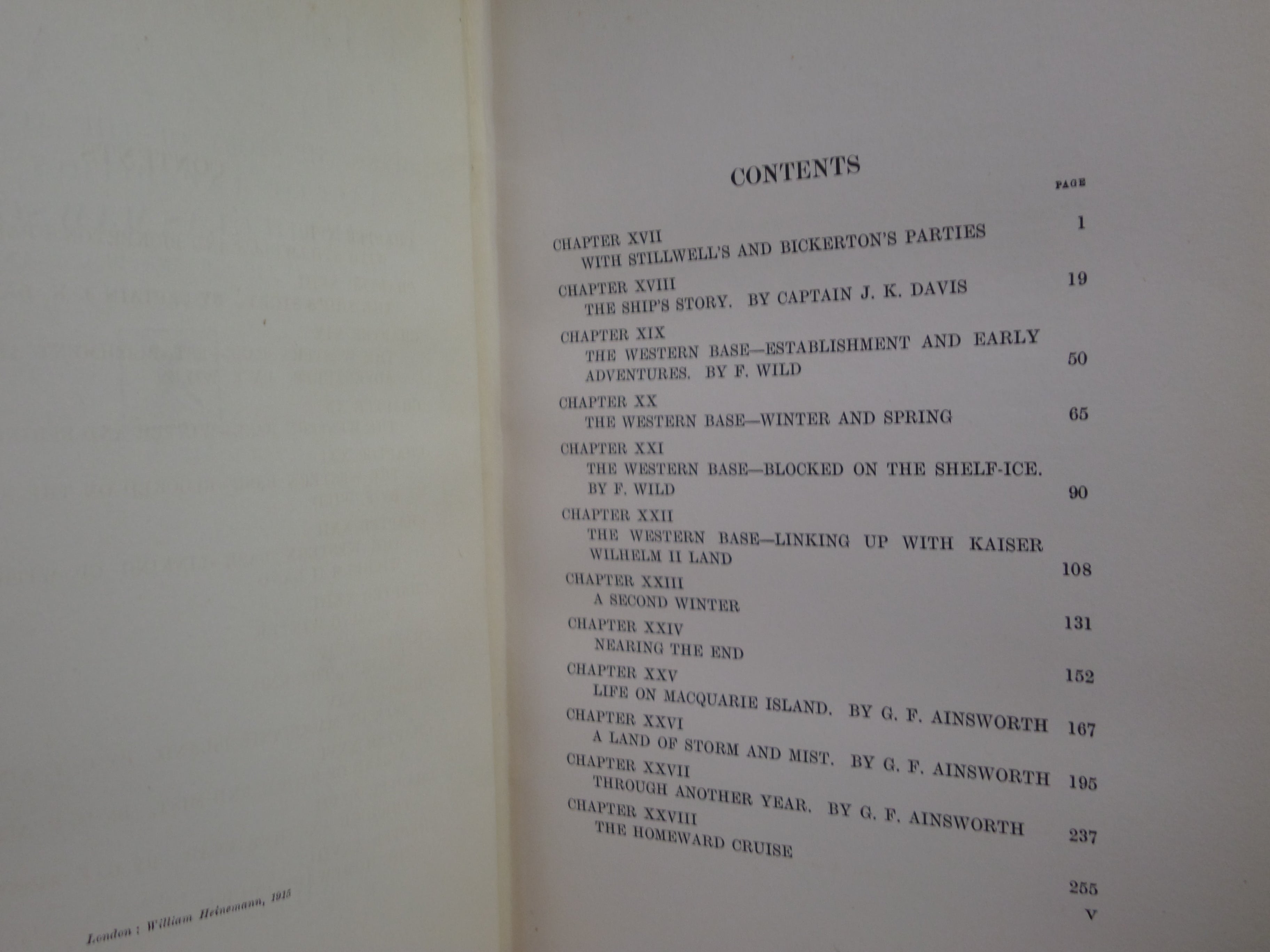 THE HOME OF THE BLZZARD BY DOUGLAS MAWSON 1915 FIRST EDITION, PRESENTATION COPY