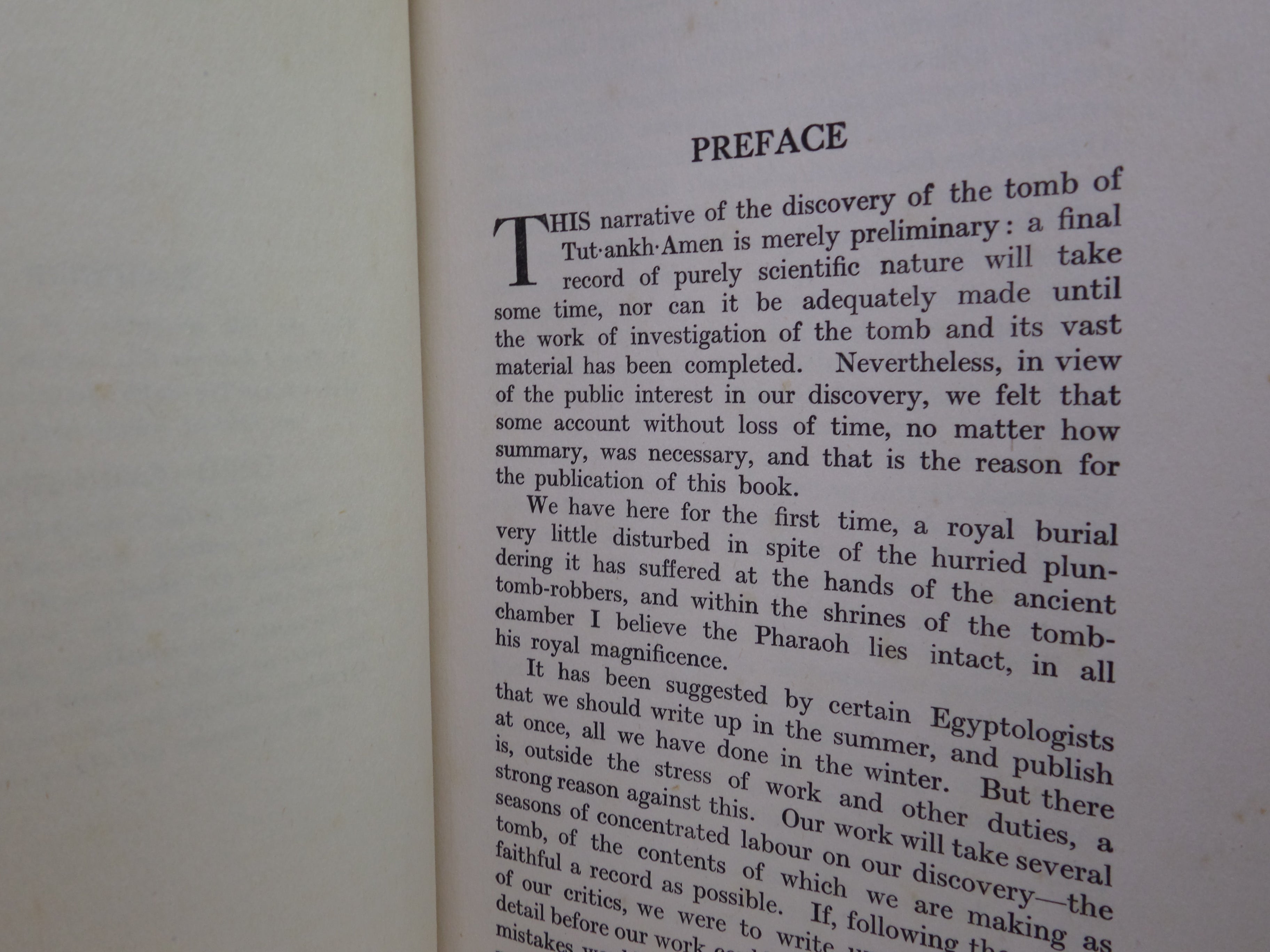 [EGYPTOLOGY] THE TOMB OF TUT-ANKH-AMEN 1927 HOWARD CARTER