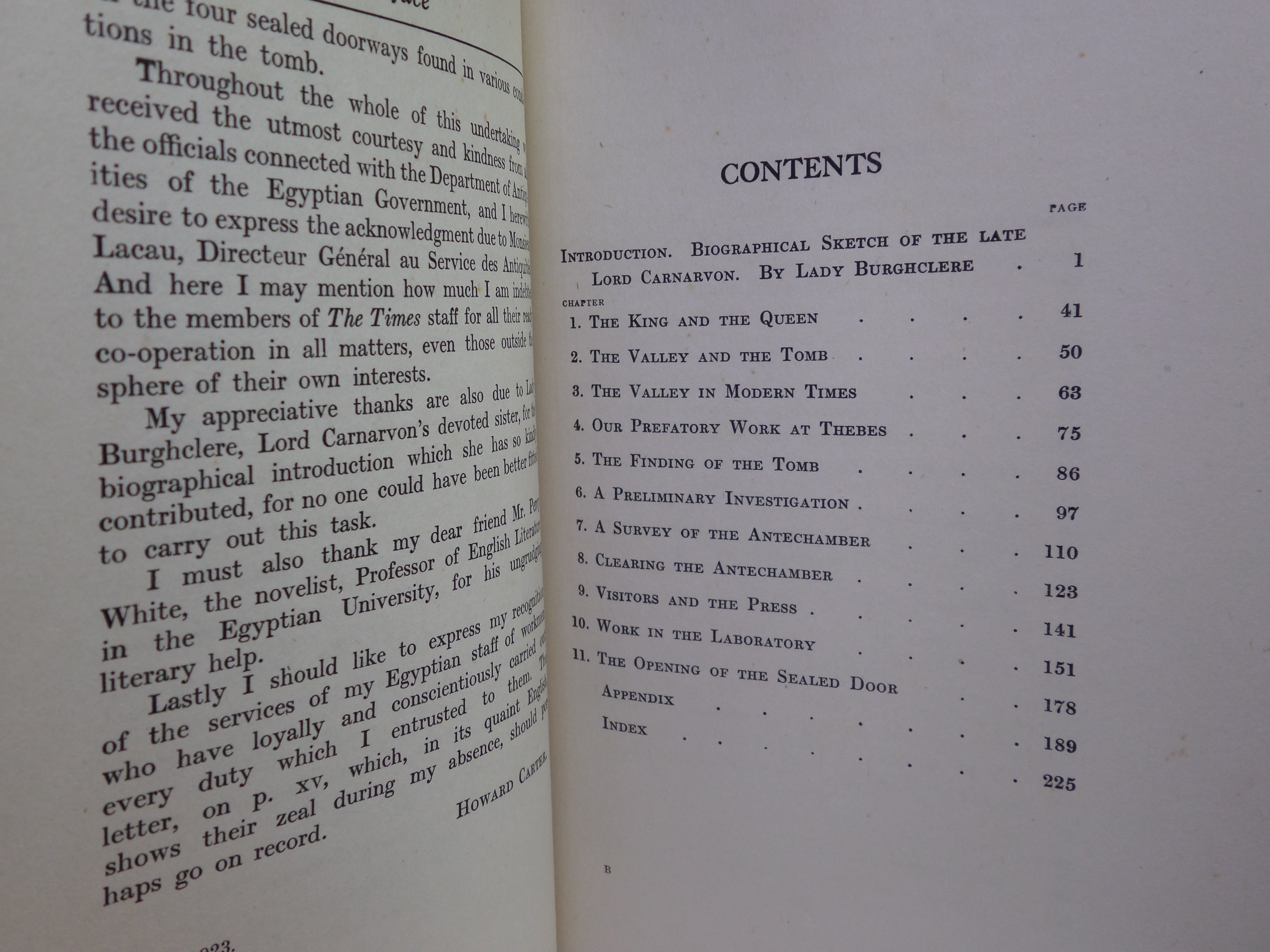 [EGYPTOLOGY] THE TOMB OF TUT-ANKH-AMEN 1927 HOWARD CARTER