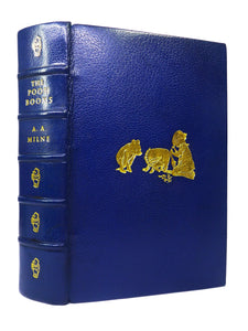 THE POOH BOOKS BY A. A. MILNE, FINELY BOUND BY BAYNTUN-RIVIERE