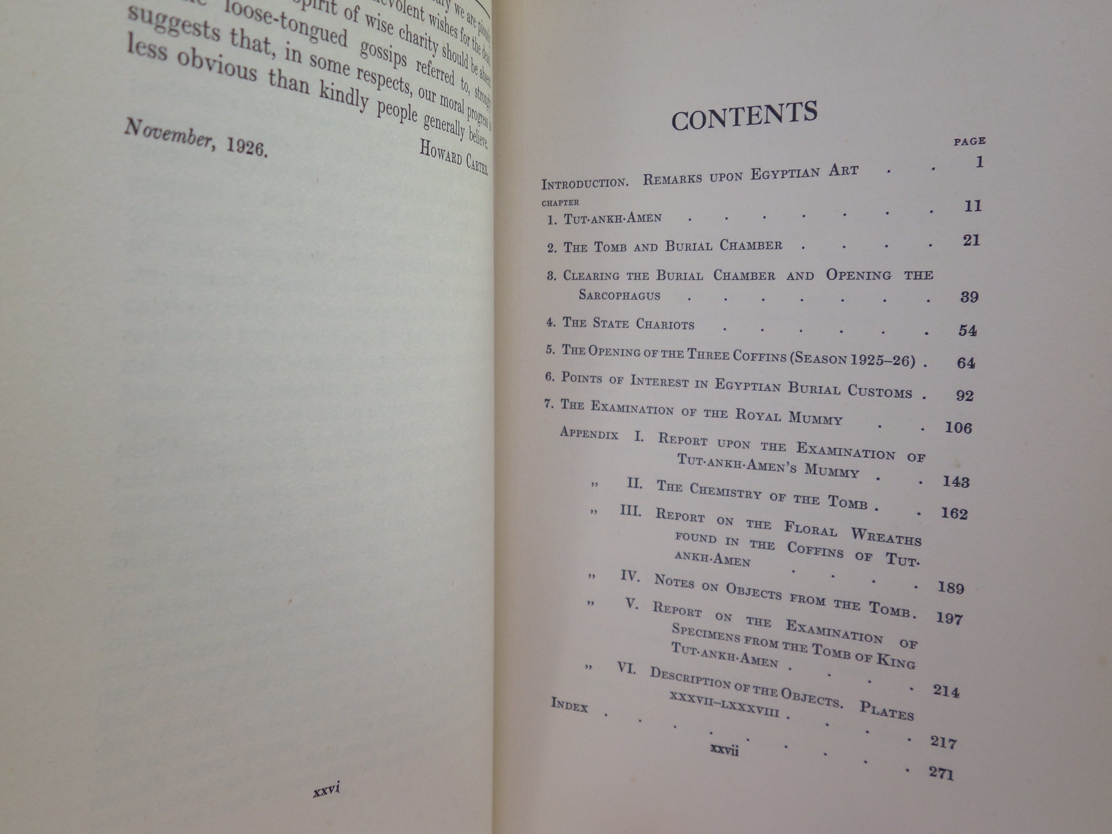[EGYPTOLOGY] THE TOMB OF TUT-ANKH-AMEN 1927 HOWARD CARTER