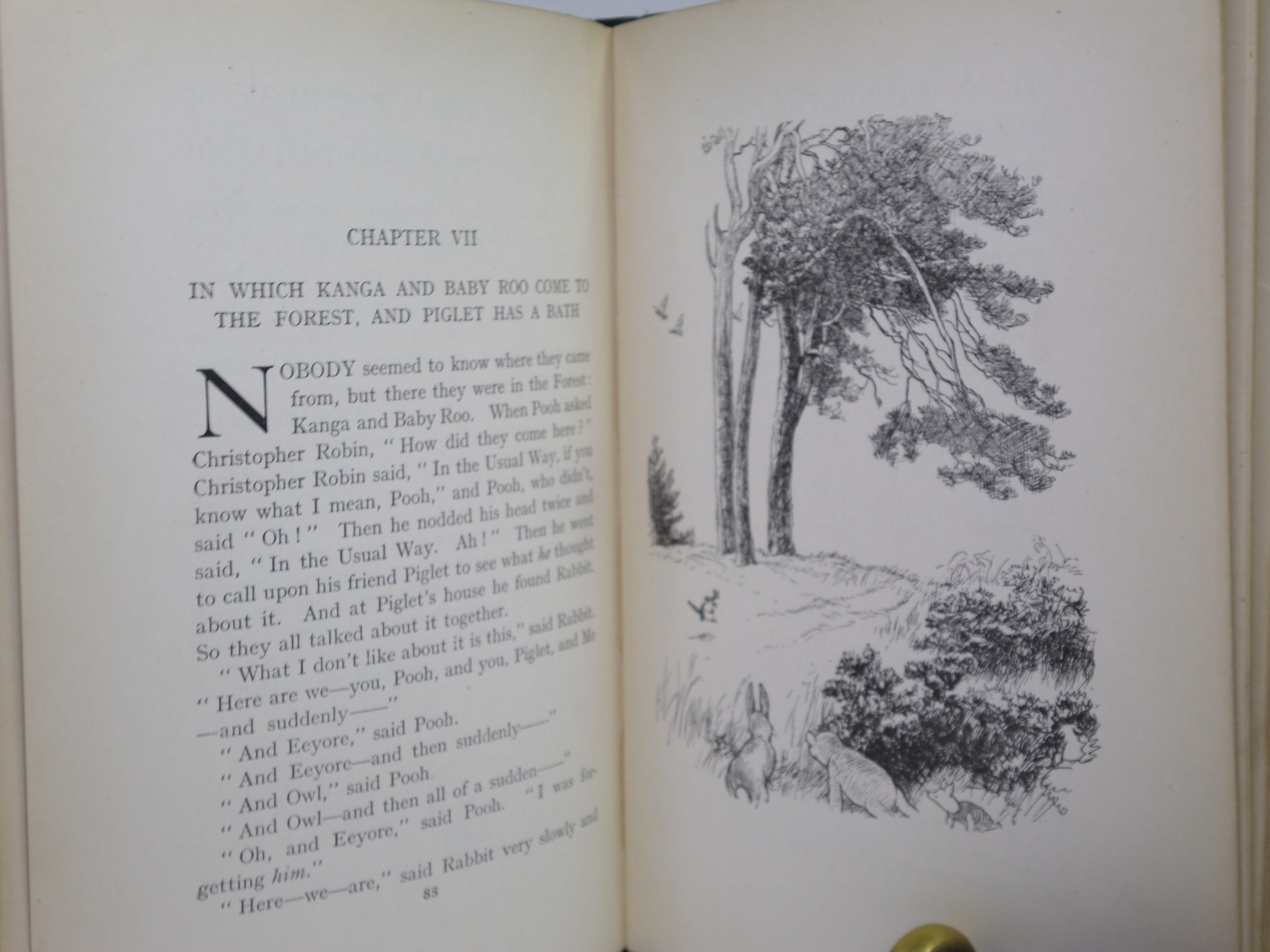 WINNIE-THE-POOH BY A.A. MILNE 1926 FIRST EDITION