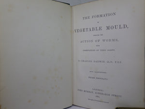 THE FORMATION OF VEGETABLE MOULD THROUGH THE ACTION OF WORMS 1881 CHARLES DARWIN