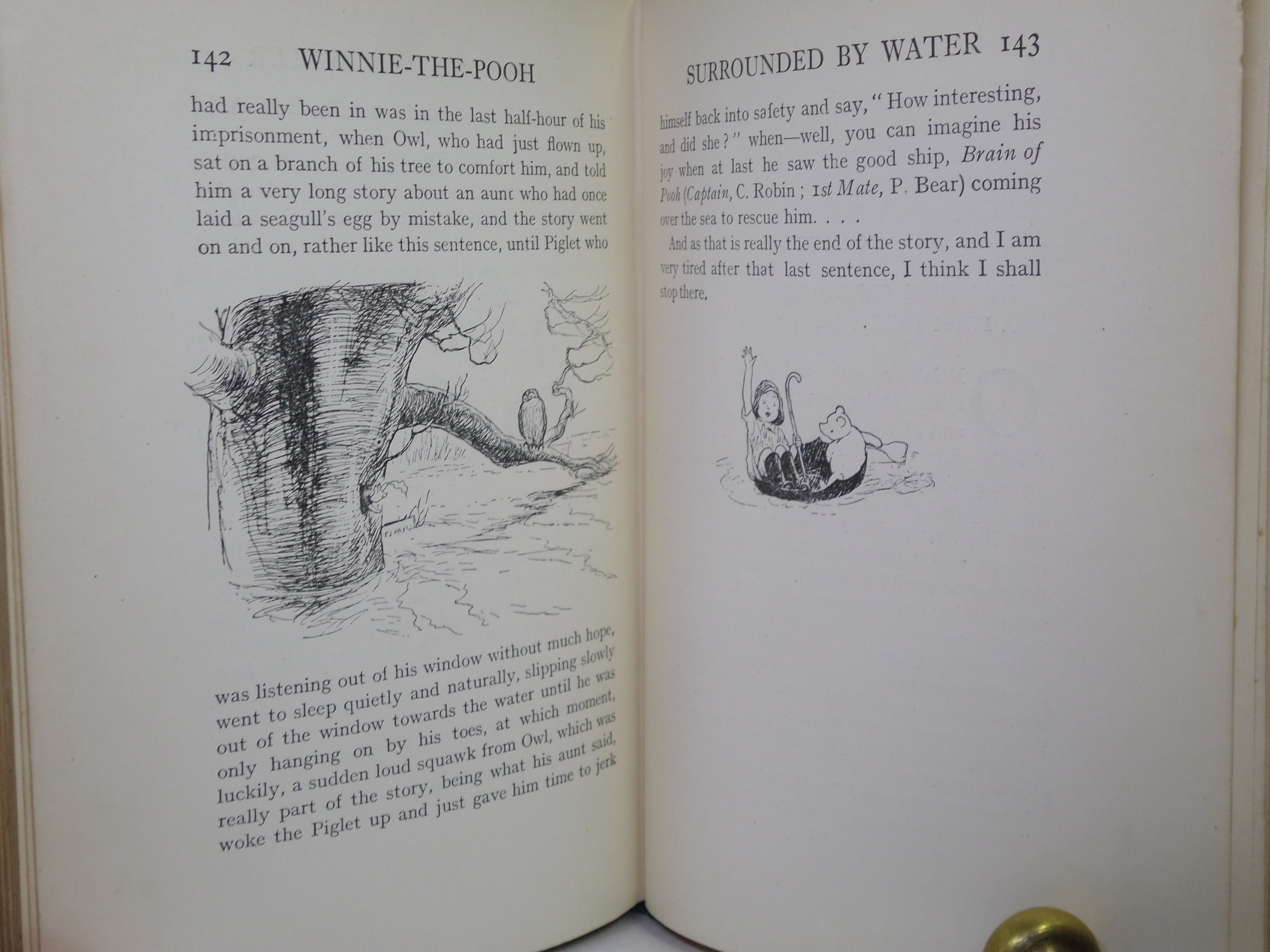 WINNIE-THE-POOH BY A.A. MILNE 1926 FIRST EDITION