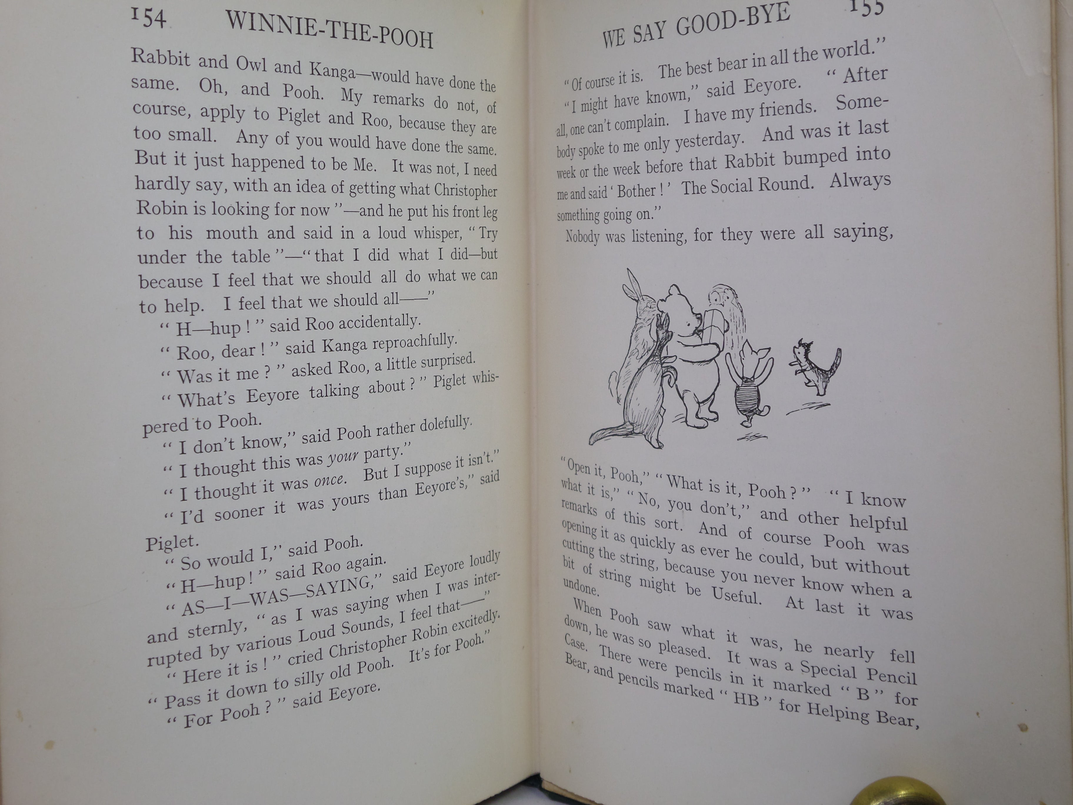 WINNIE-THE-POOH BY A.A. MILNE 1926 FIRST EDITION