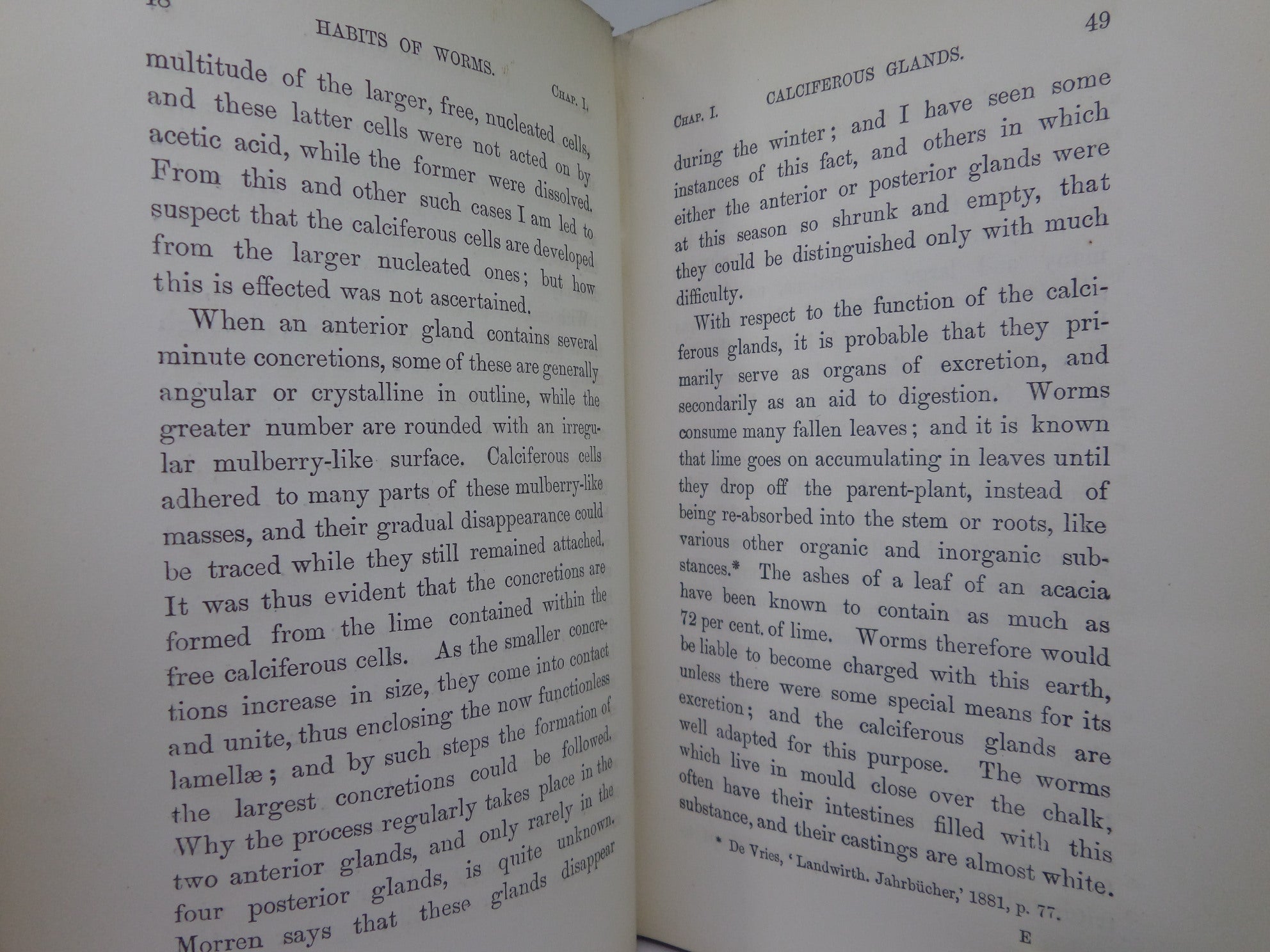 THE FORMATION OF VEGETABLE MOULD THROUGH THE ACTION OF WORMS 1881 CHARLES DARWIN