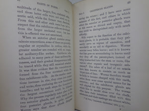 THE FORMATION OF VEGETABLE MOULD THROUGH THE ACTION OF WORMS 1881 CHARLES DARWIN