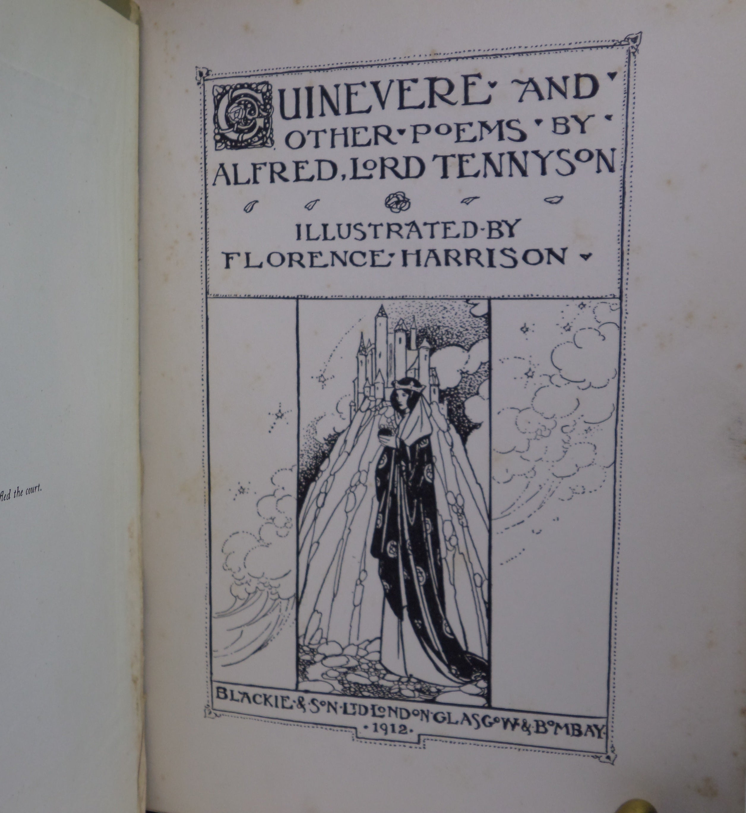 GUINEVERE & OTHER POEMS BY ALFRED LORD TENNYSON ILLUSTRATED BY FLORENCE HARRISON