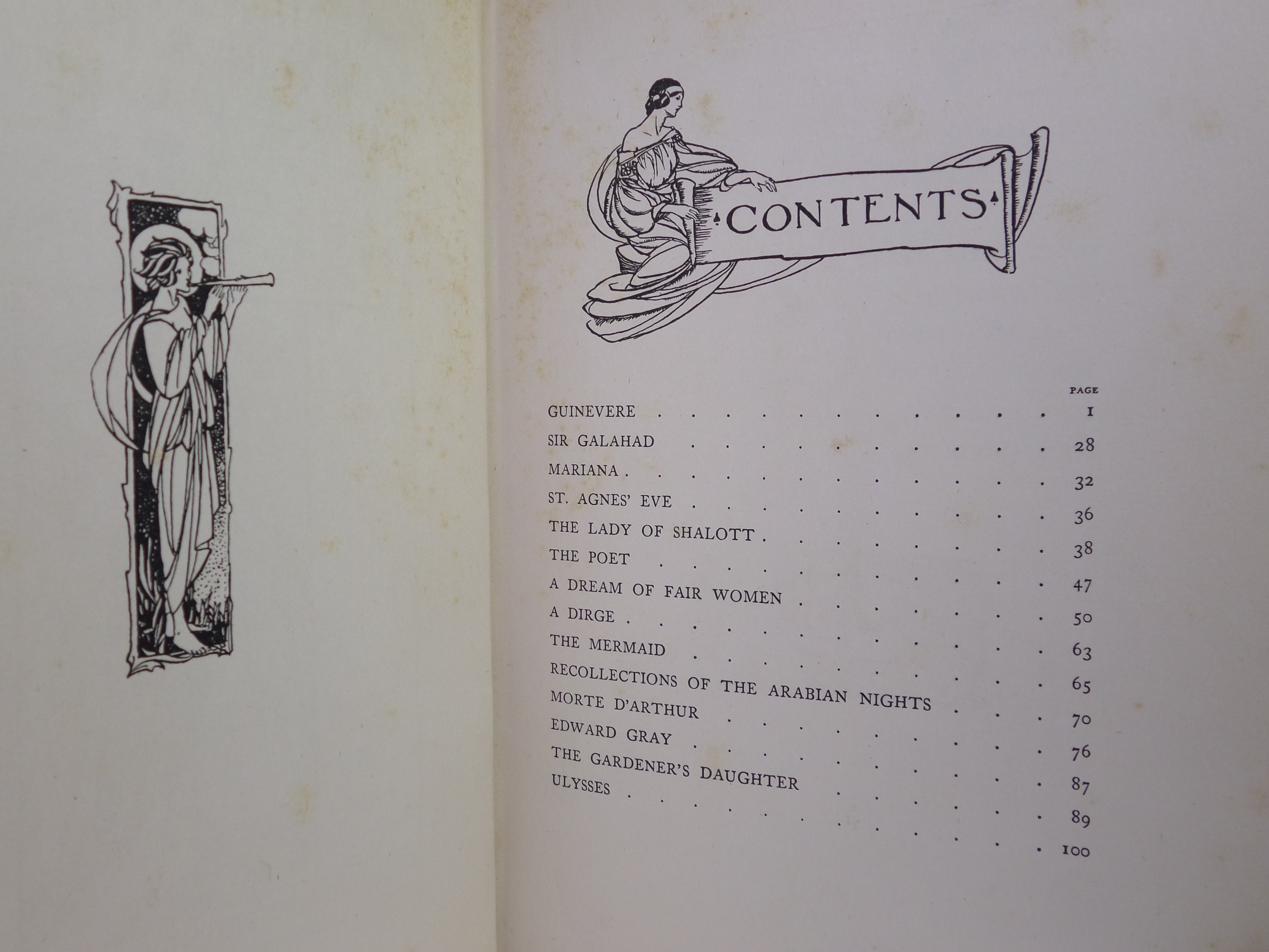 GUINEVERE & OTHER POEMS BY ALFRED LORD TENNYSON ILLUSTRATED BY FLORENCE HARRISON