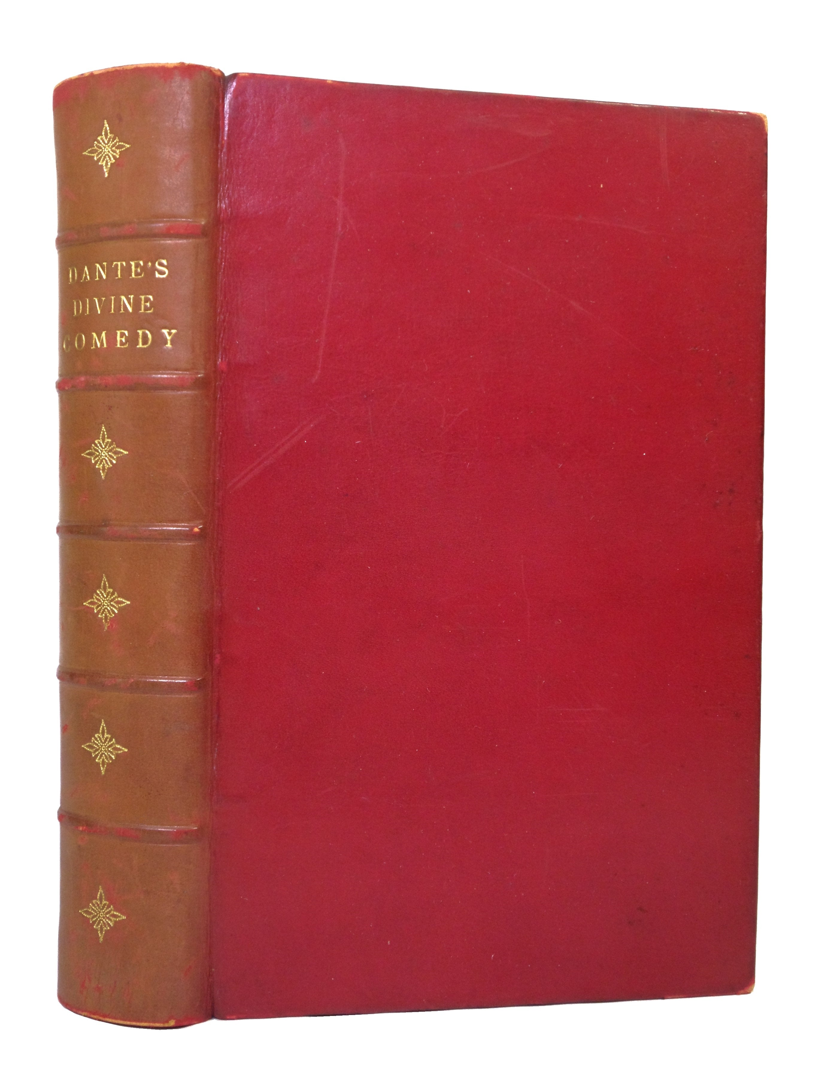 THE DIVINE COMEDY OF DANTE ALIGHIERI 1891 BUMPUS FINE BINDING, FLAXMAN ILLS.