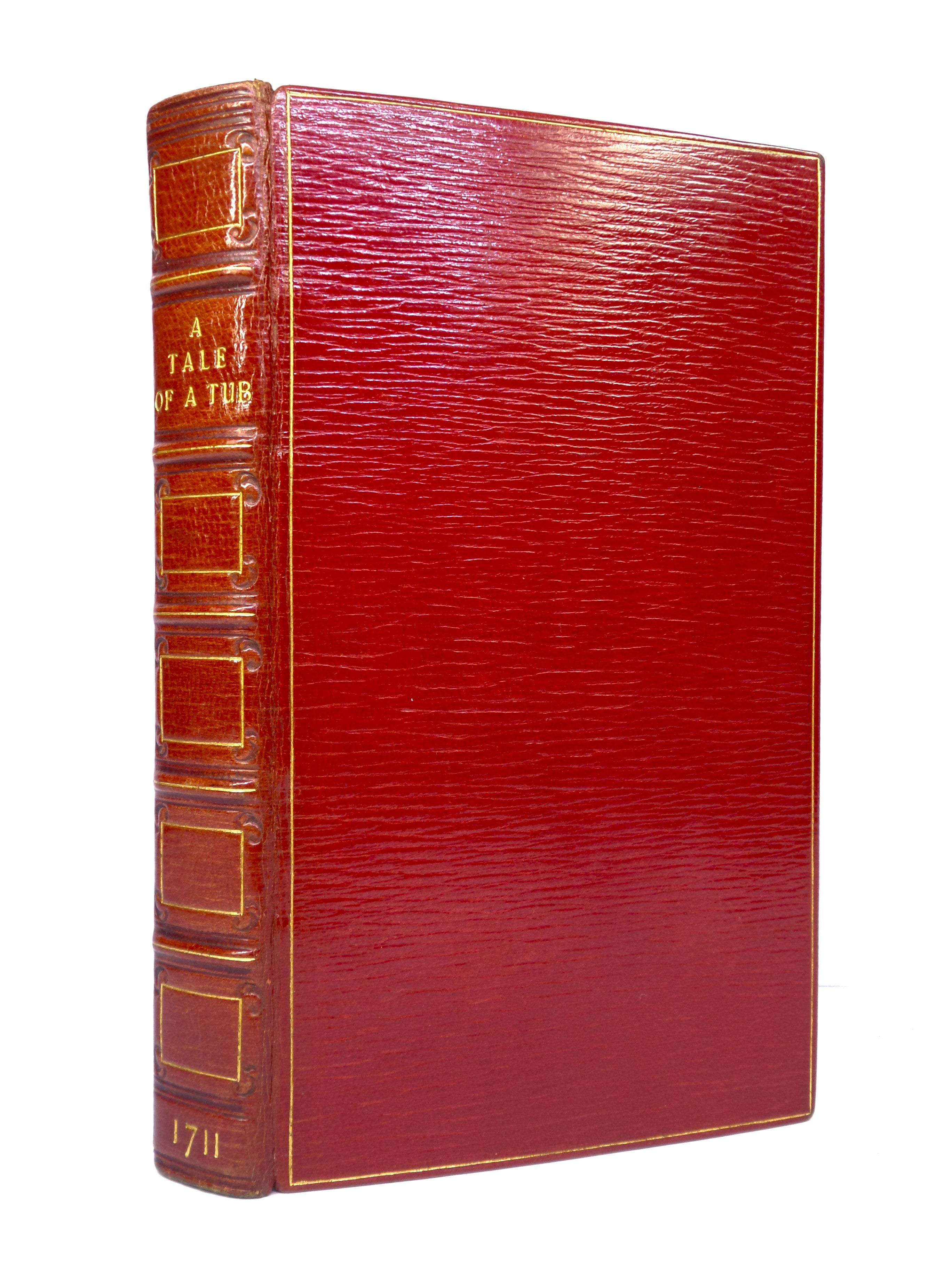 A TALE OF A TUB BY JONATHAN SWIFT 1711 FINE BINDING BY HATCHARDS