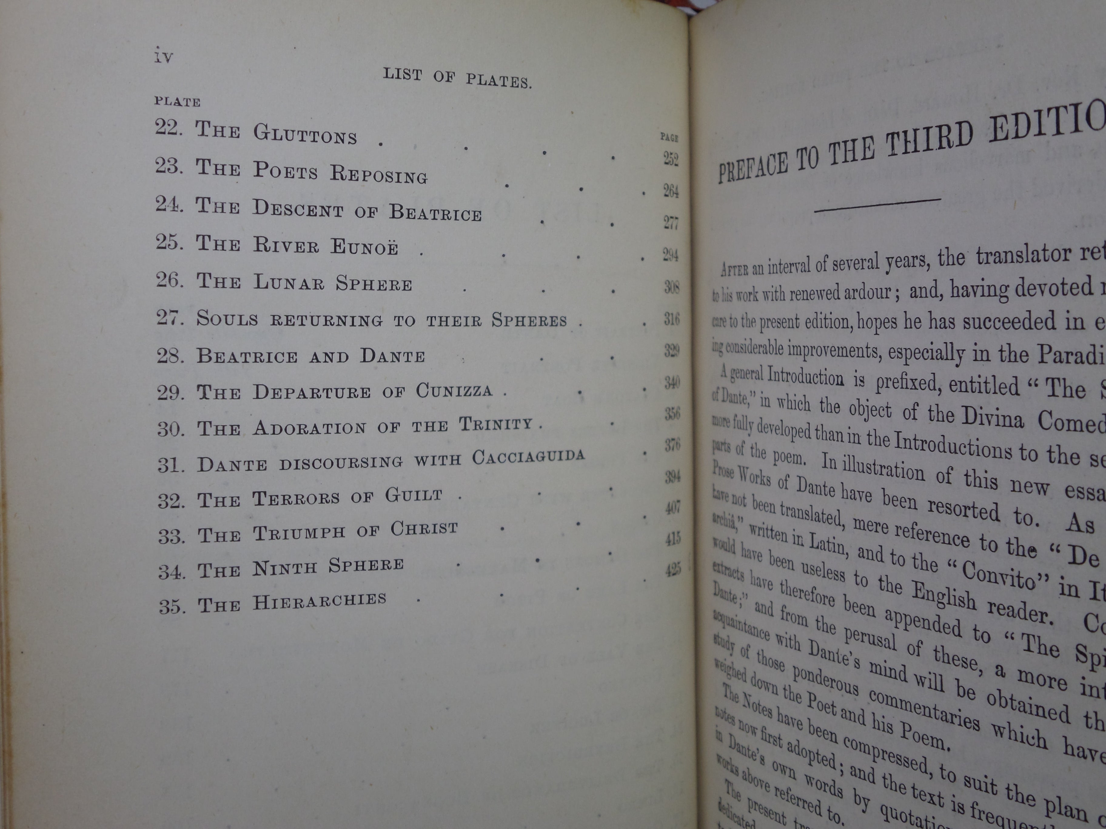 THE DIVINE COMEDY OF DANTE ALIGHIERI 1891 BUMPUS FINE BINDING, FLAXMAN ILLS.