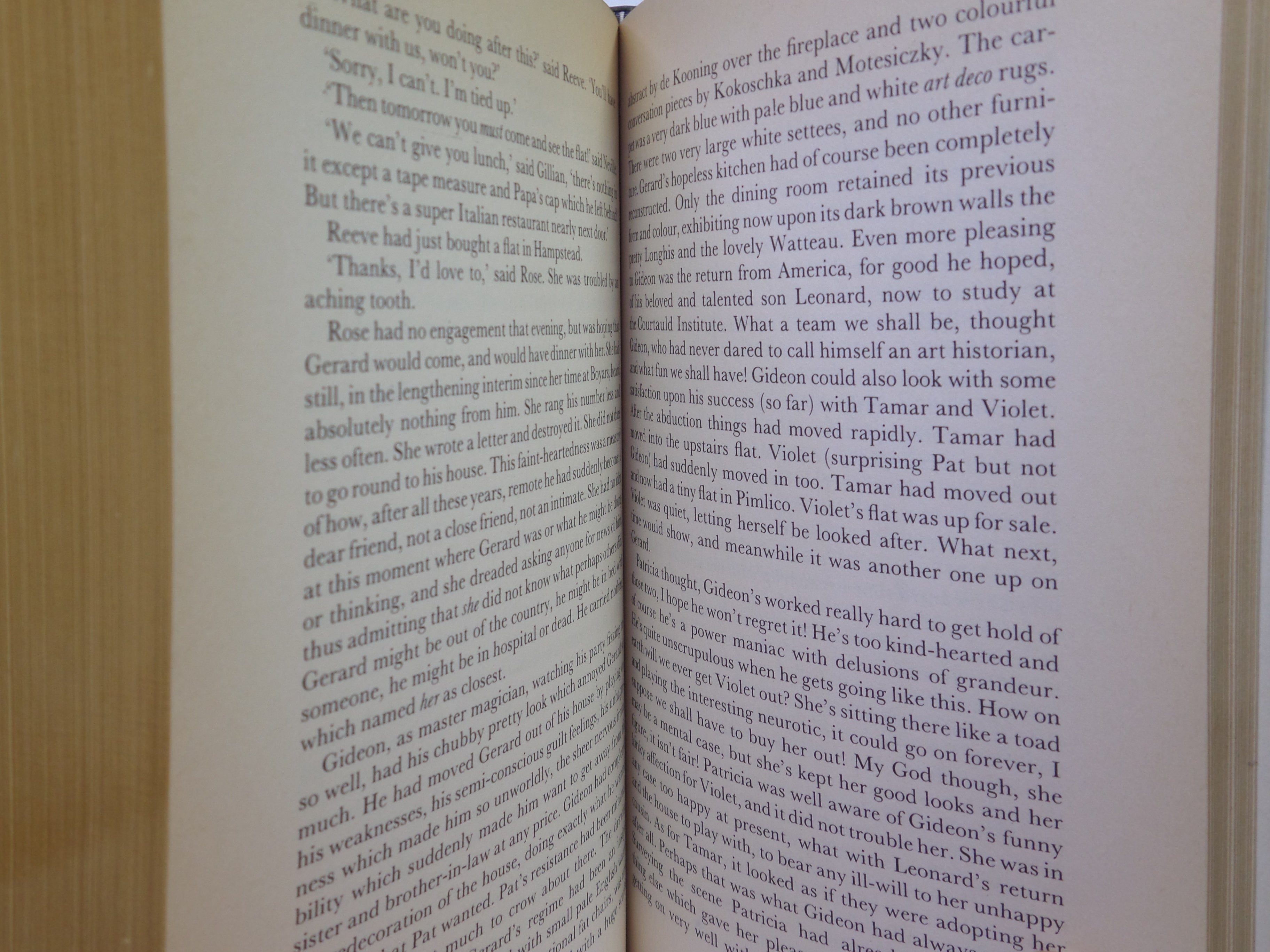 THE BOOK AND THE BROTHERHOOD BY IRIS MURDOCH 1987 LEATHER-BOUND FIRST EDITION