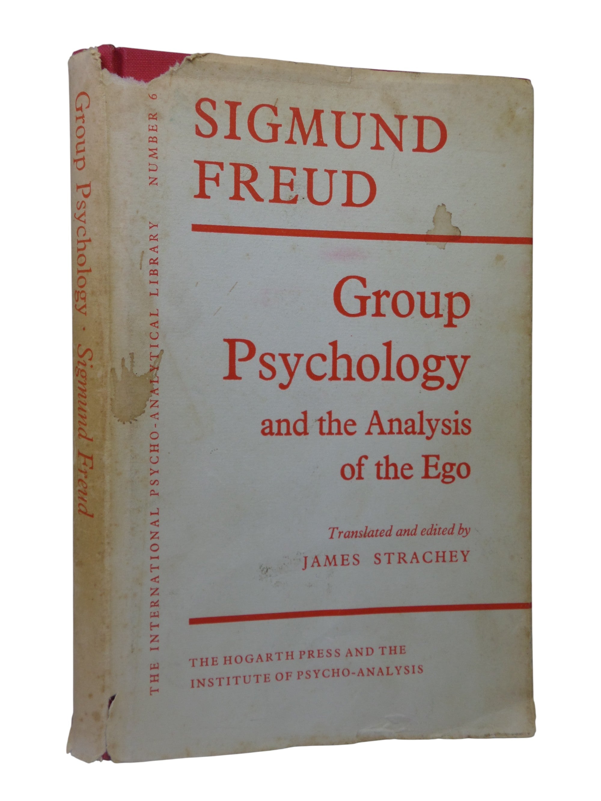 GROUP PSYCHOLOGY AND THE ANALYSIS OF THE EGO BY SIGMUND FREUD 1967