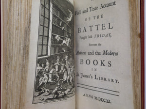 A TALE OF A TUB BY JONATHAN SWIFT 1711 FINE BINDING BY HATCHARDS