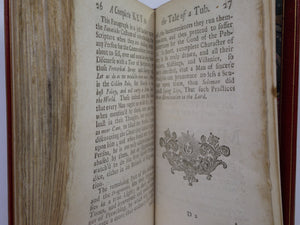 A TALE OF A TUB BY JONATHAN SWIFT 1711 FINE BINDING BY HATCHARDS