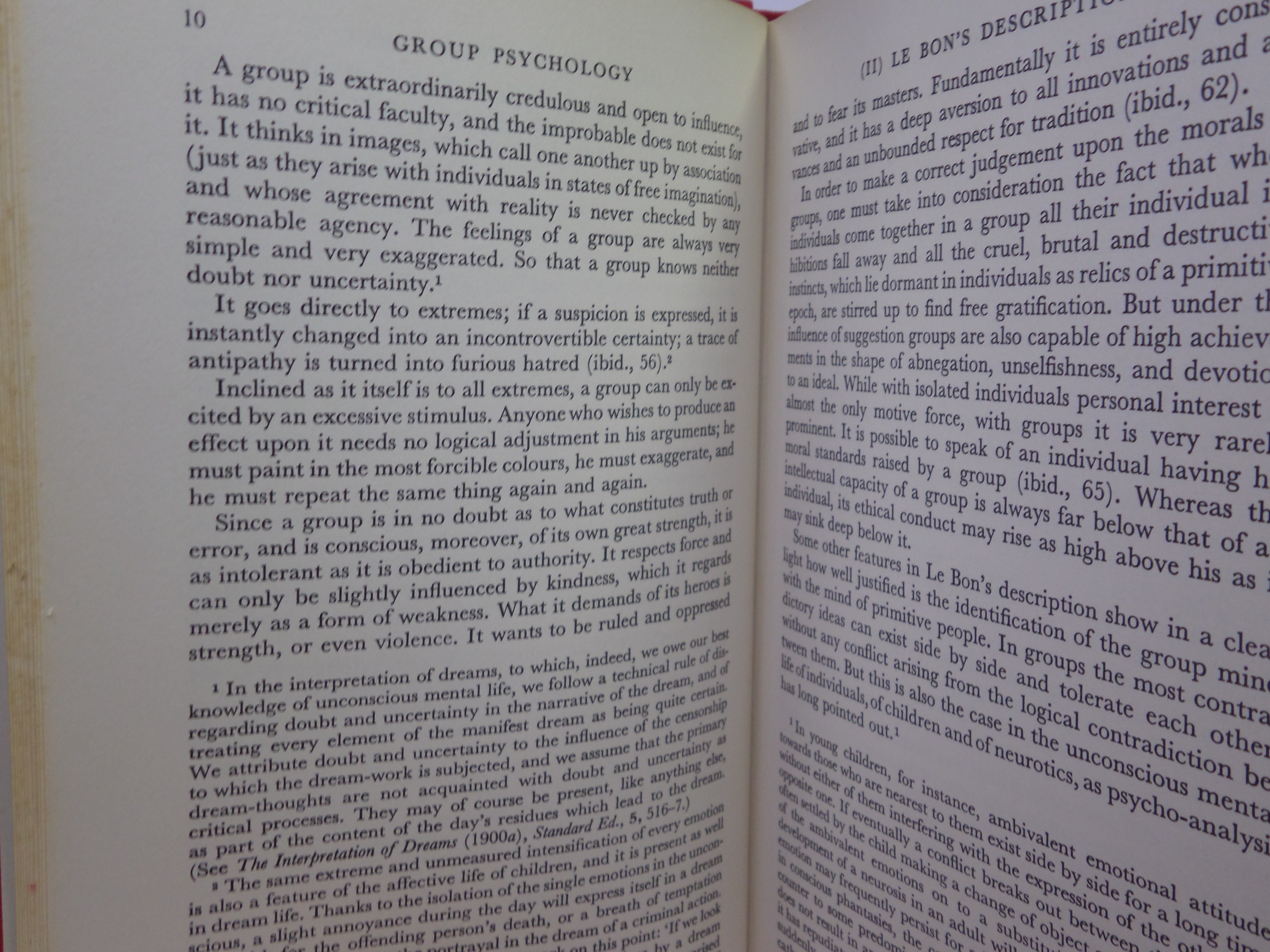GROUP PSYCHOLOGY AND THE ANALYSIS OF THE EGO BY SIGMUND FREUD 1967