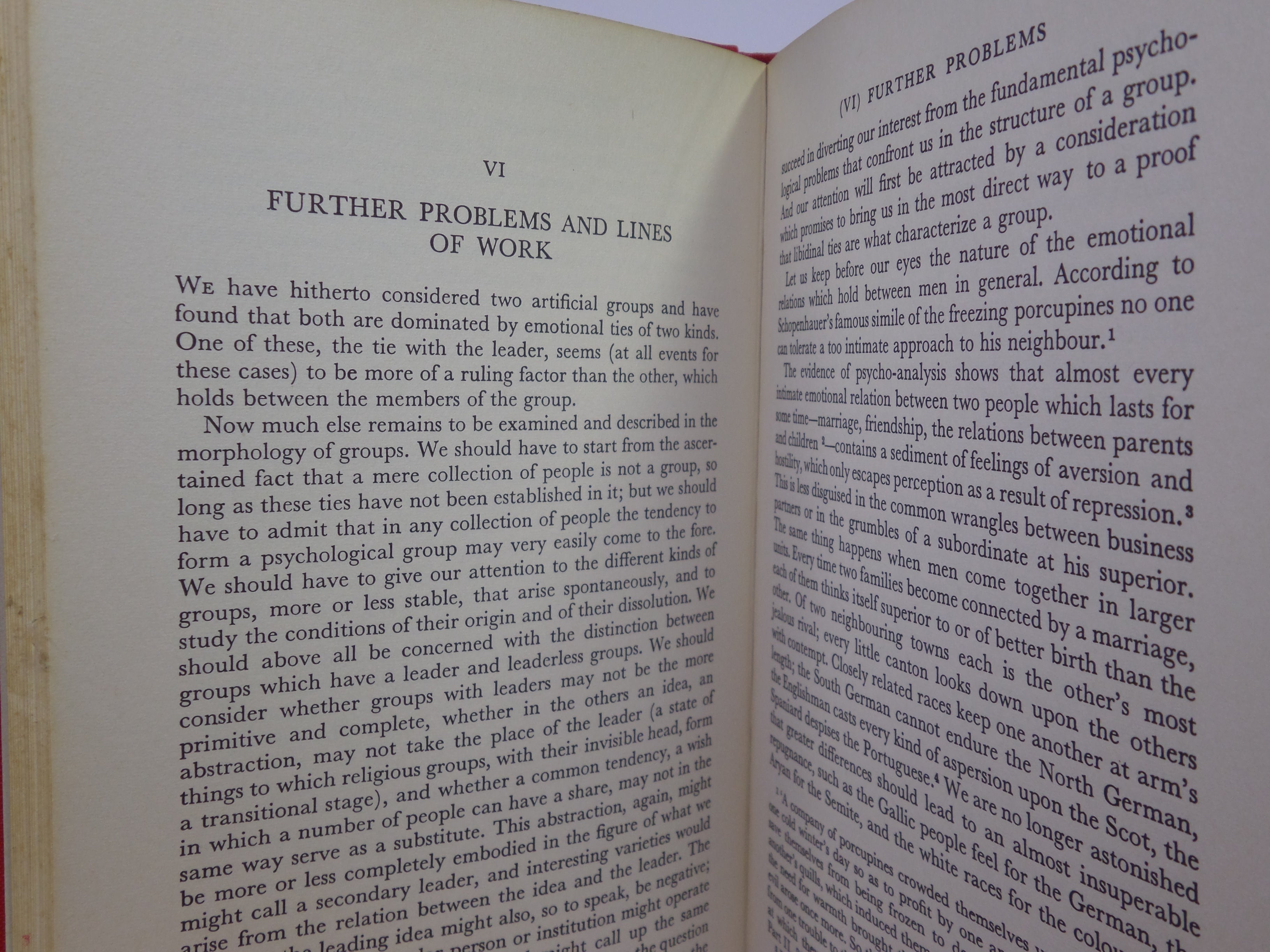 GROUP PSYCHOLOGY AND THE ANALYSIS OF THE EGO BY SIGMUND FREUD 1967