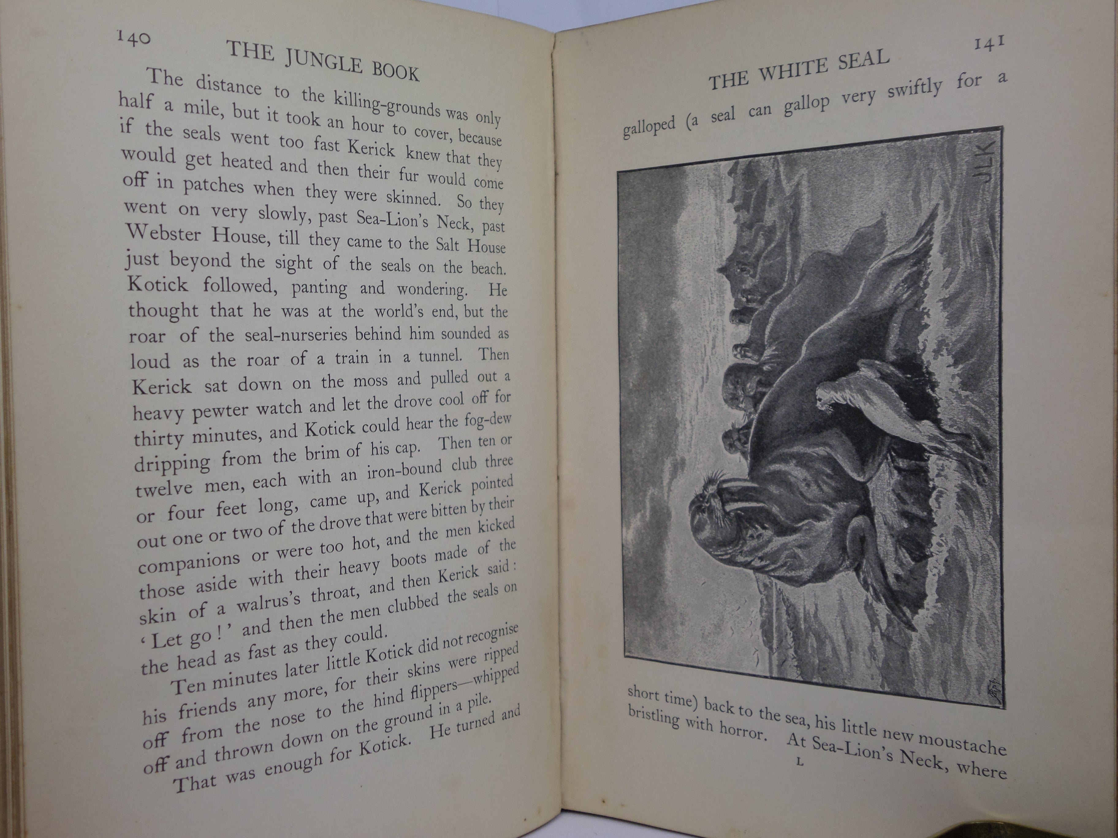 THE JUNGLE BOOK 1908 SIGNED BY RUDYARD KIPLING