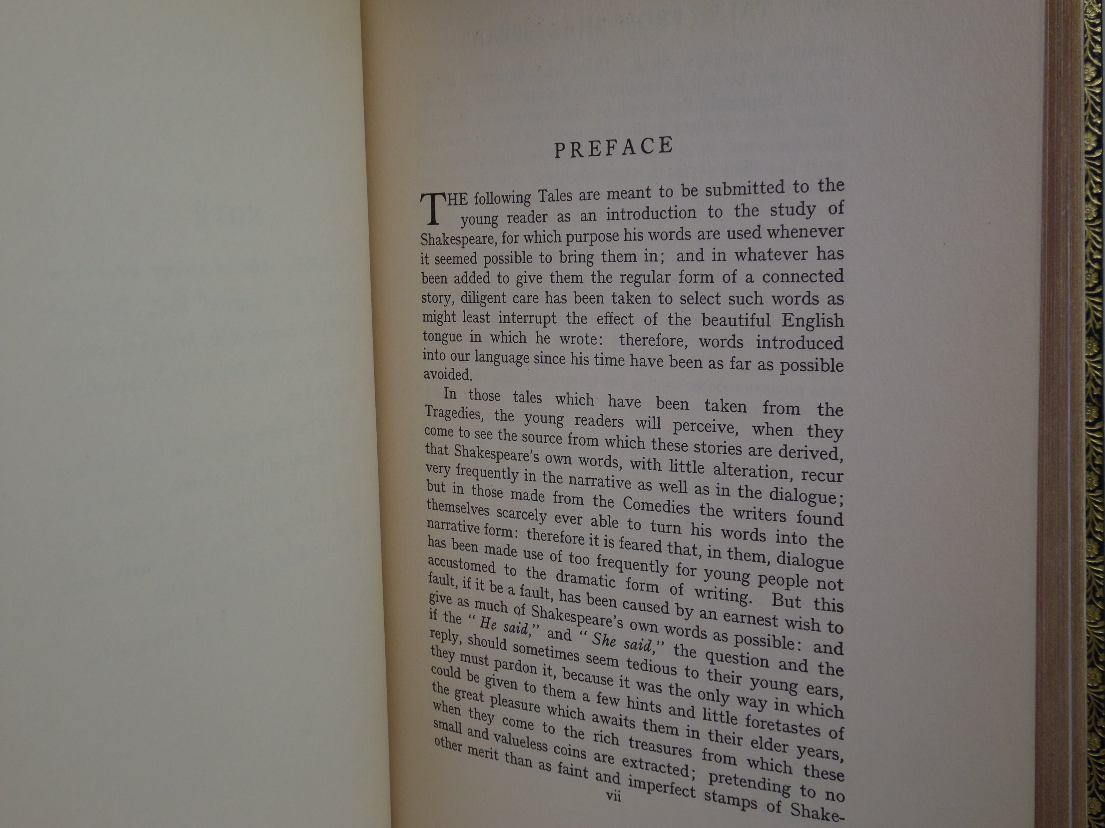 TALES FROM SHAKESPEARE BY CHARLES & MARY LAMB 1909 BAYNTUN BINDING, RACKHAM ILLS