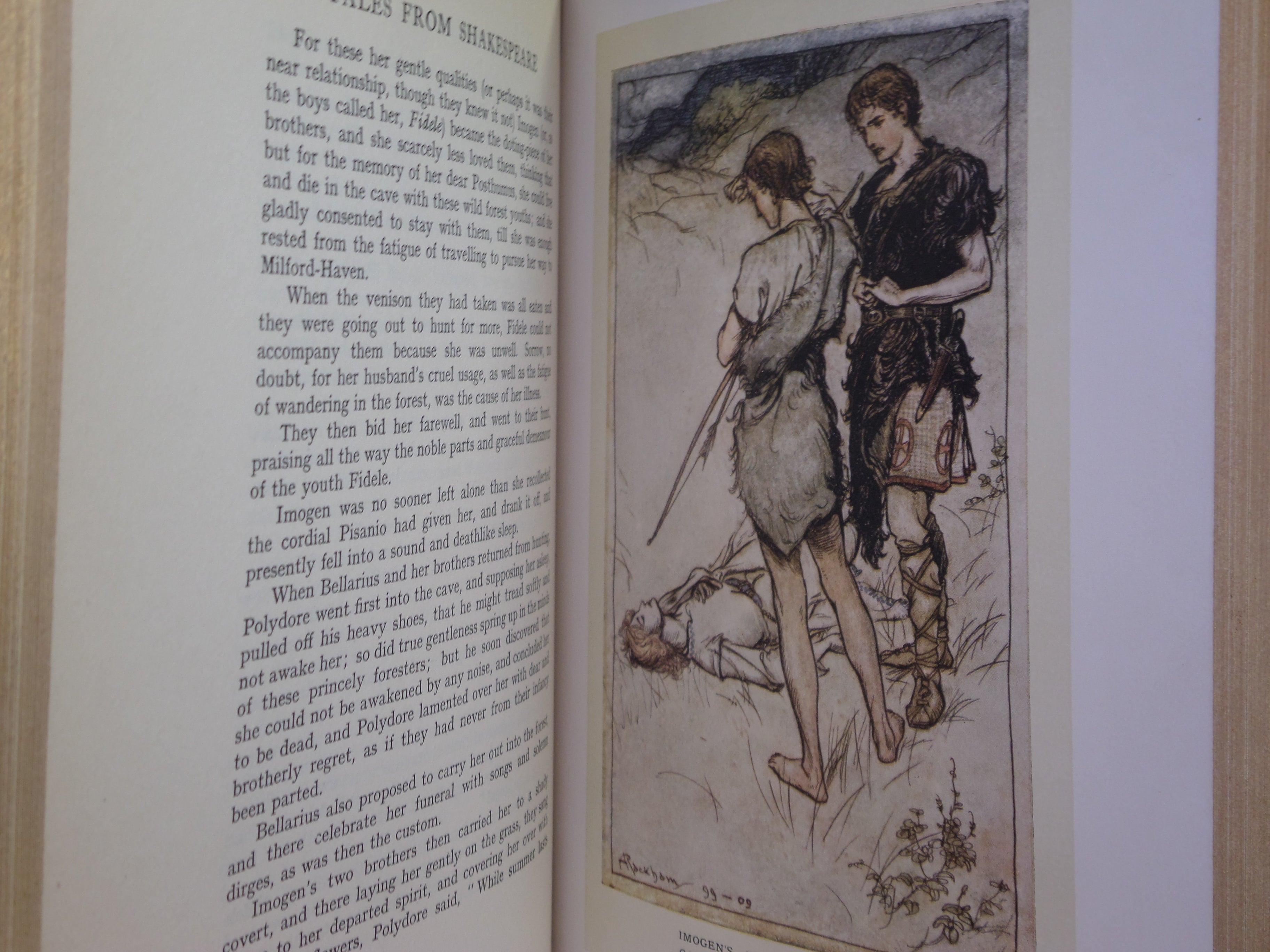 TALES FROM SHAKESPEARE BY CHARLES & MARY LAMB 1909 BAYNTUN BINDING, RACKHAM ILLS