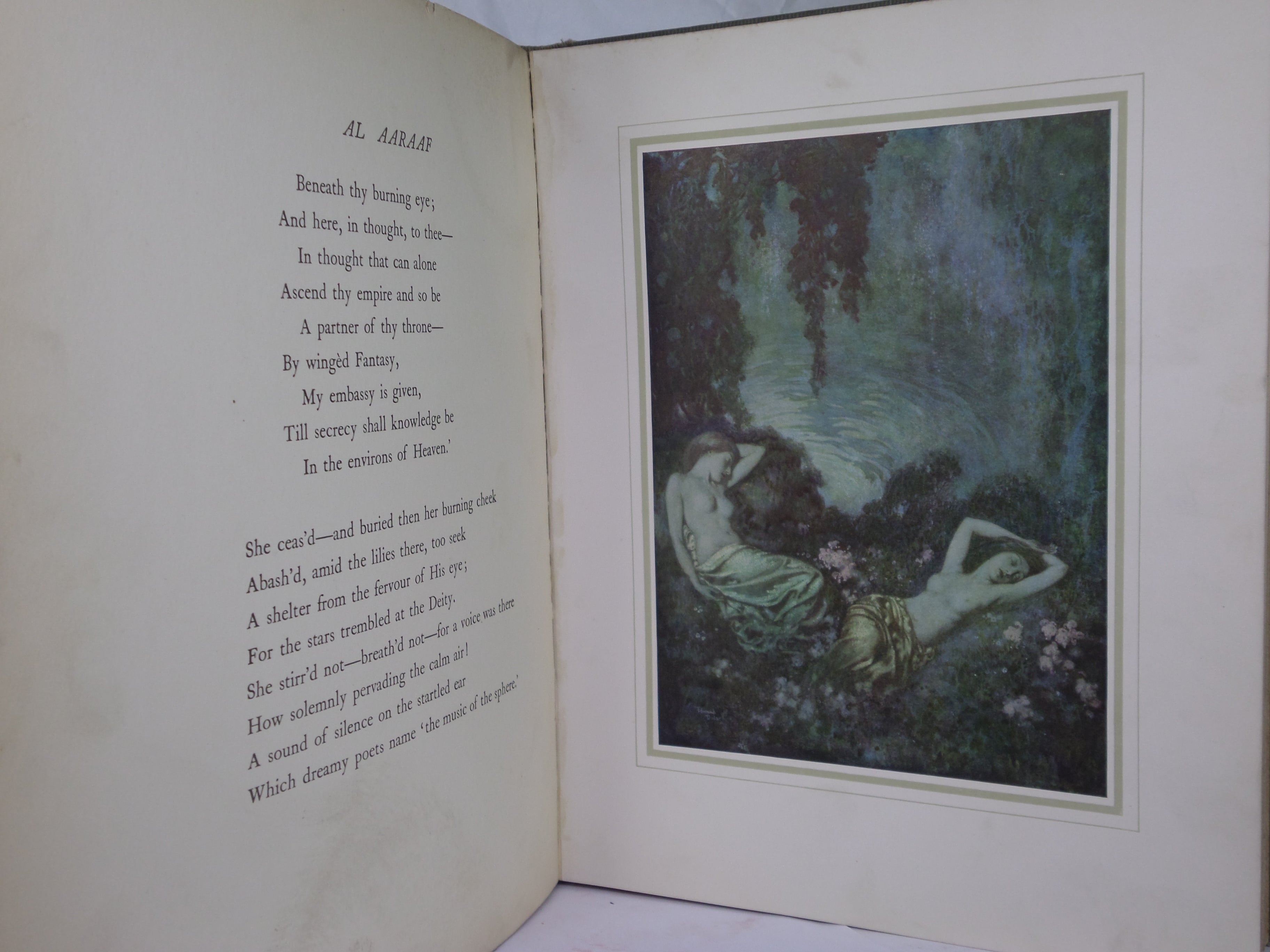THE BELLS AND OTHER POEMS BY EDGAR ALLAN POE CA.1912 ILLUSTRATED BY EDMUND DULAC