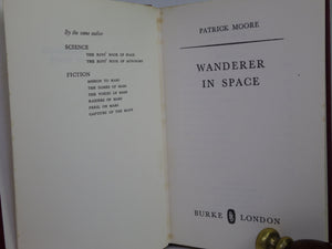 WANDERER IN SPACE BY PATRICK MOORE 1961 FIRST EDITION