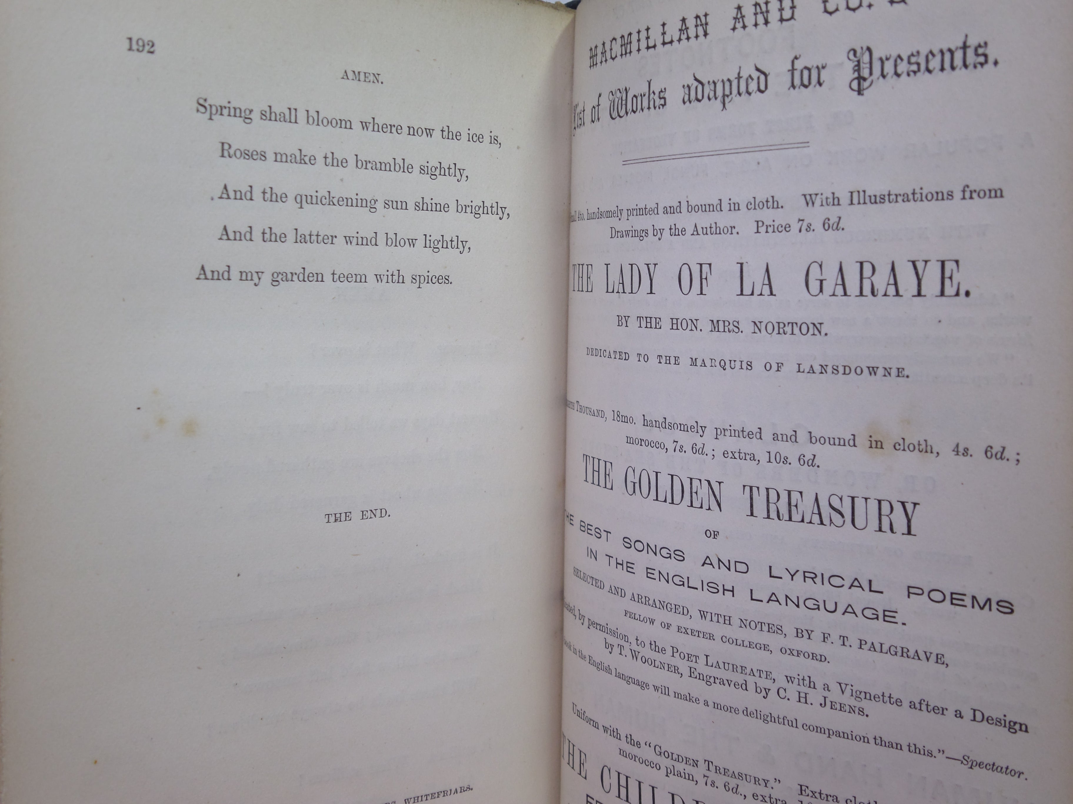 GOBLIN MARKET BY CHRISTINA ROSSETTI 1862 FIRST EDITION