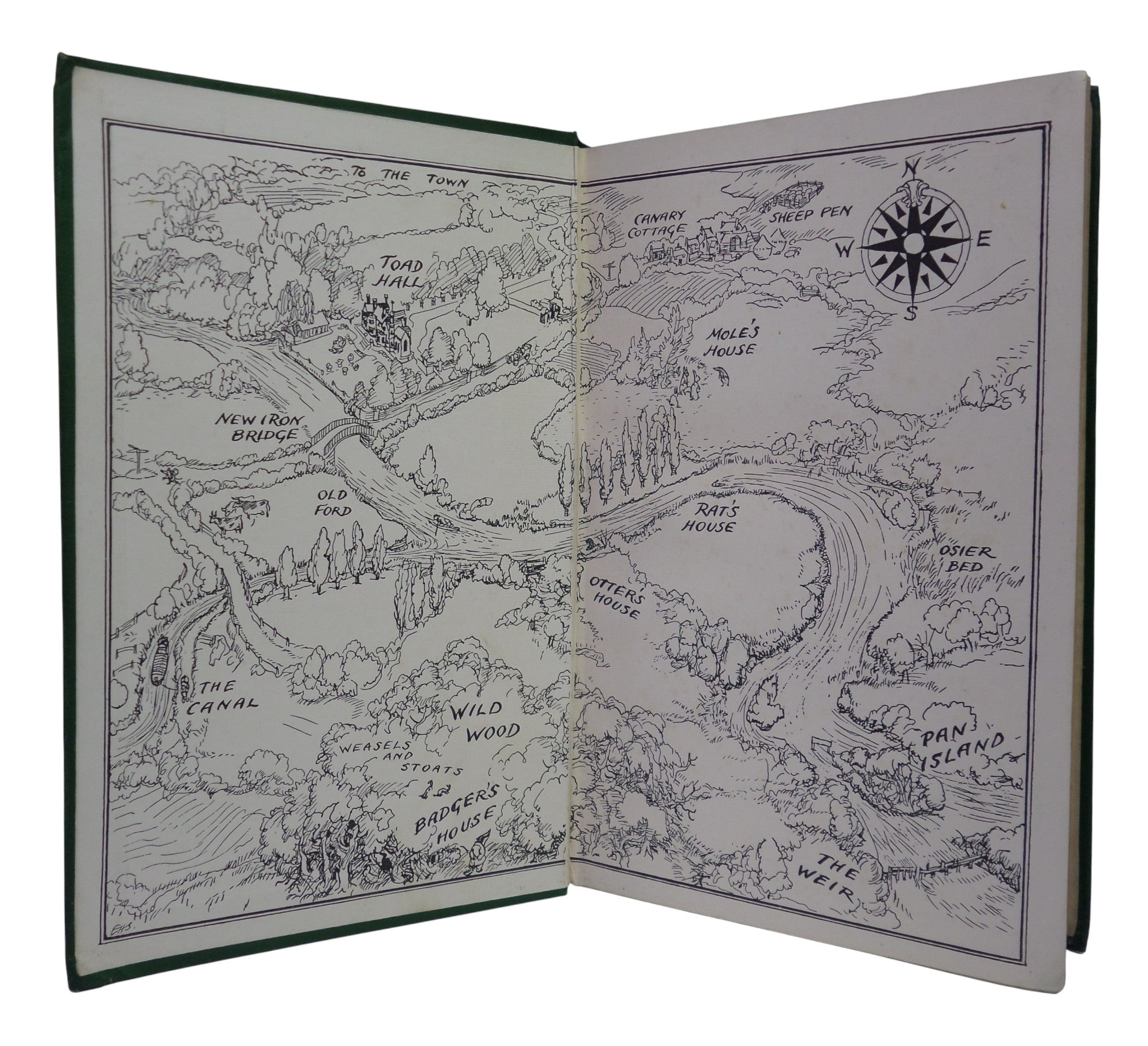 THE WIND IN THE WILLOWS BY KENNETH GRAHAME 1931 FIRST SHEPARD EDITION