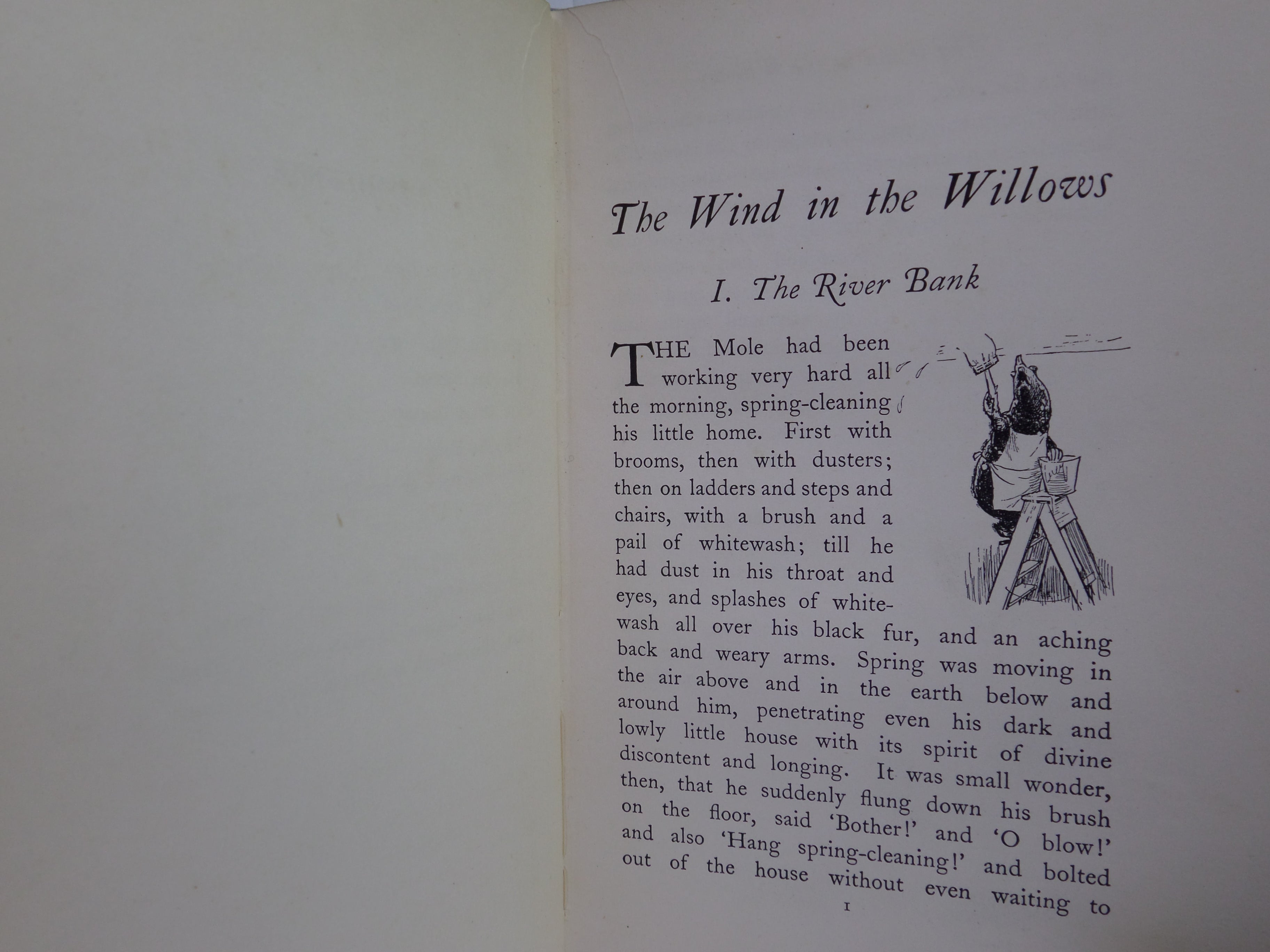 THE WIND IN THE WILLOWS BY KENNETH GRAHAME 1931 FIRST SHEPARD EDITION