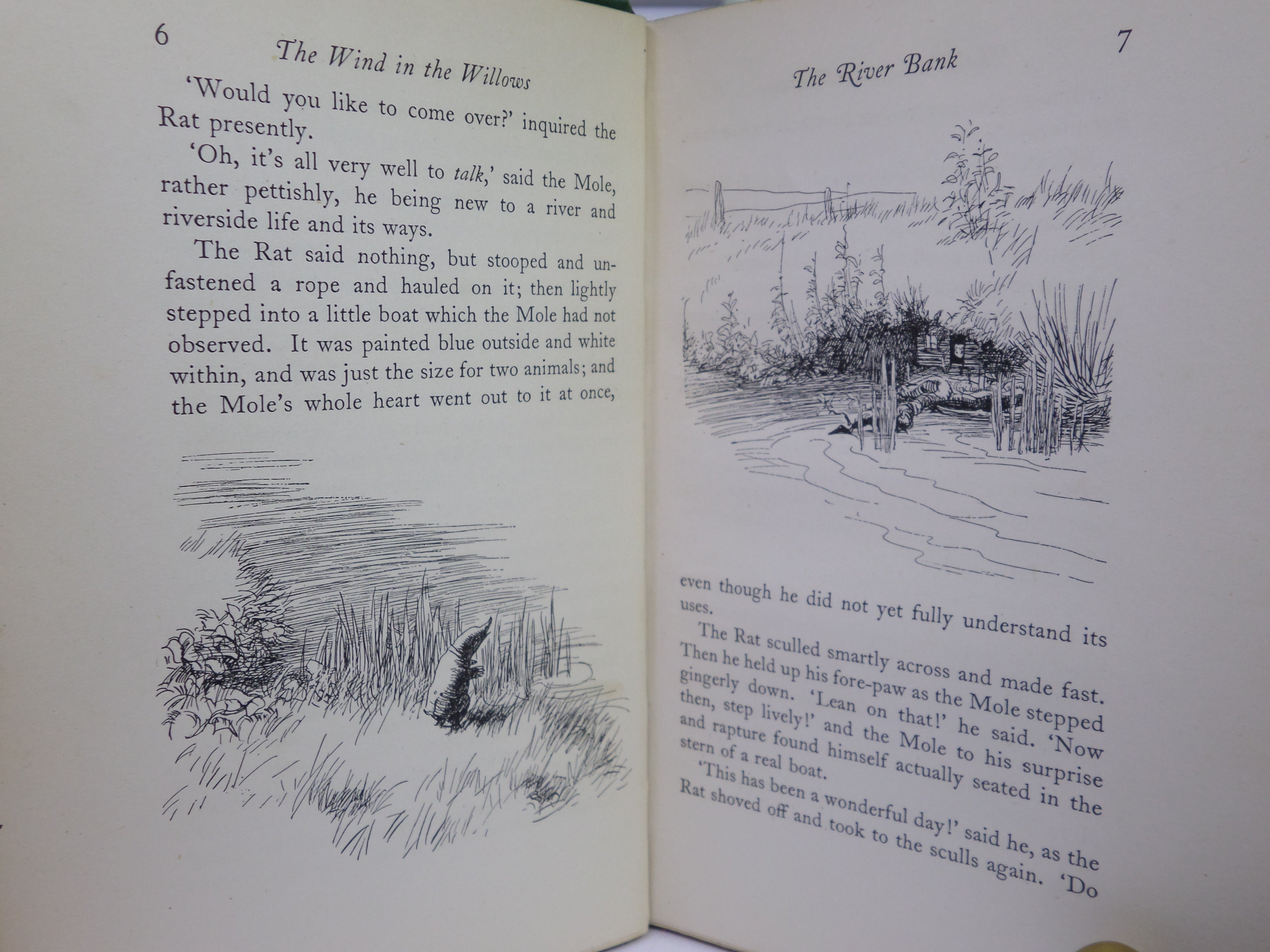 THE WIND IN THE WILLOWS BY KENNETH GRAHAME 1931 FIRST SHEPARD EDITION