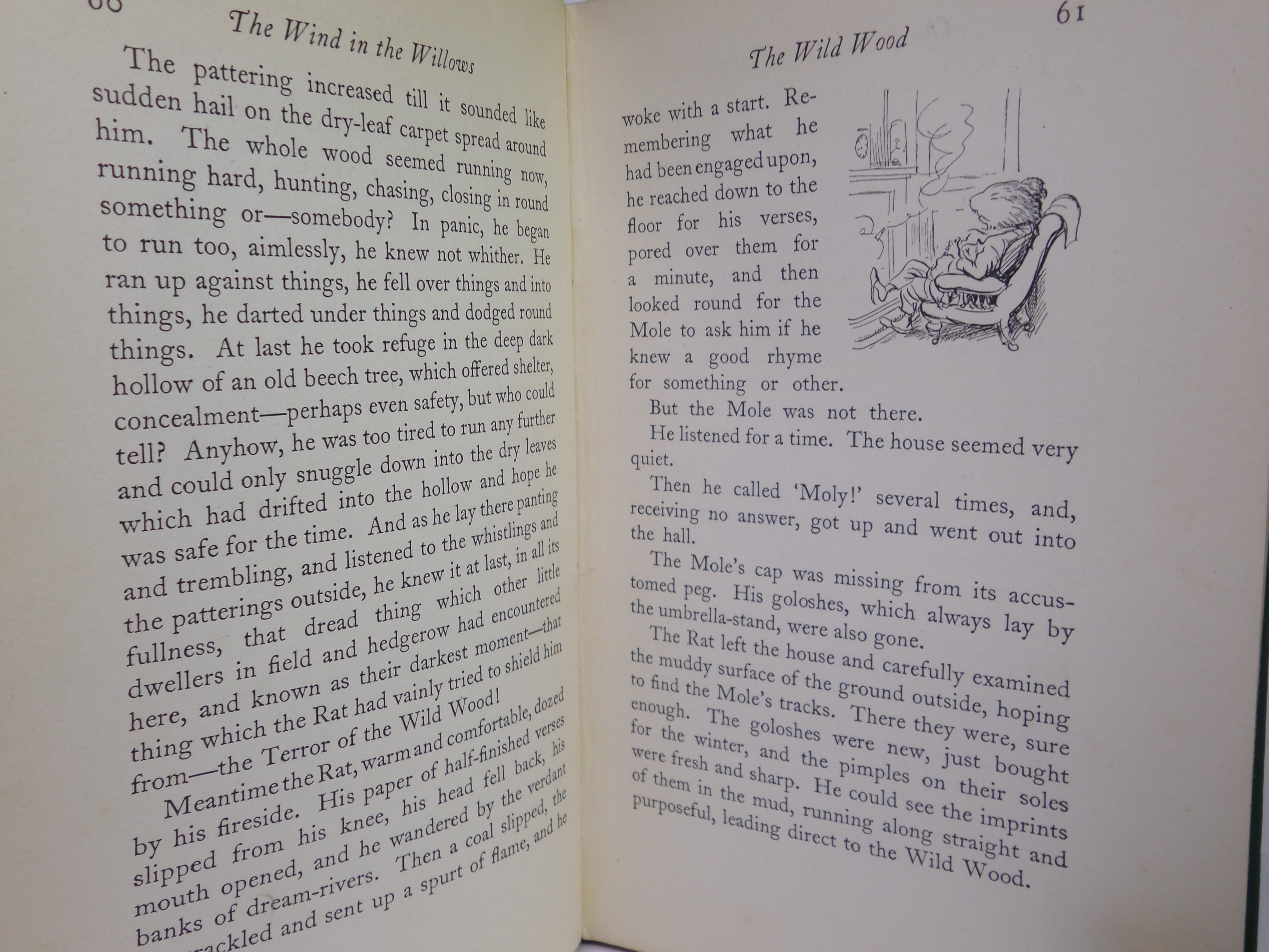 THE WIND IN THE WILLOWS BY KENNETH GRAHAME 1931 FIRST SHEPARD EDITION